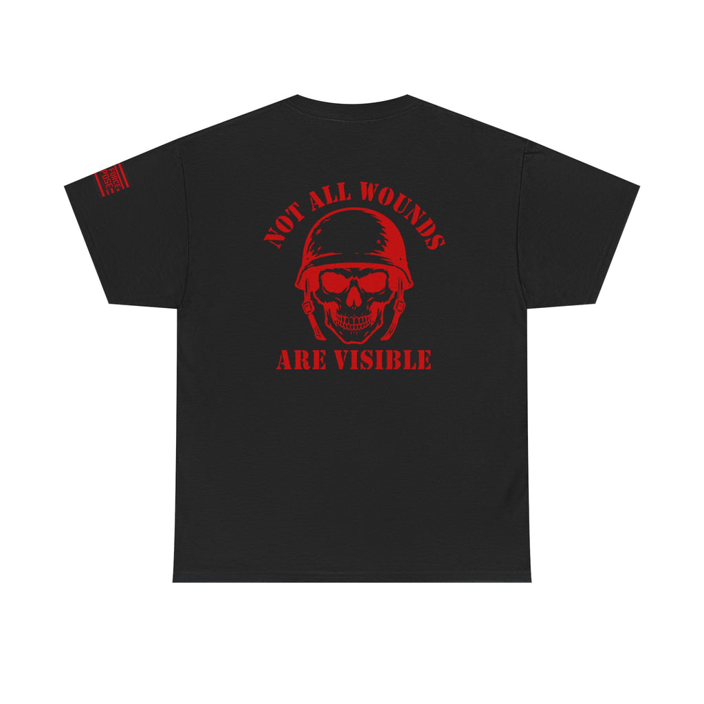 Task Force Purpose Tee — “Defeat Your Demons” Military Skull PTSD Awareness T‑Shirt