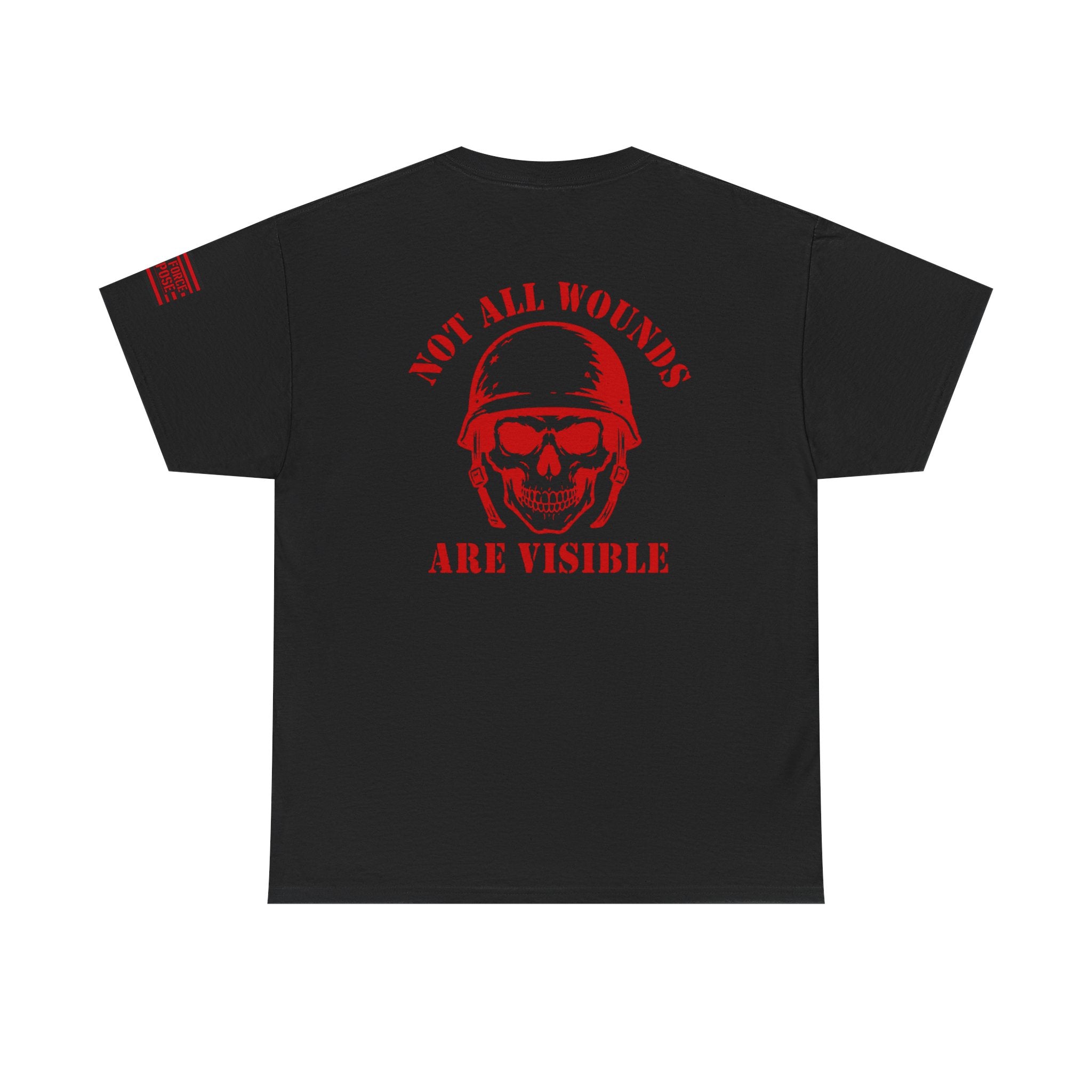Task Force Purpose Tee — “Defeat Your Demons” Military Skull PTSD Awareness T‑Shirt