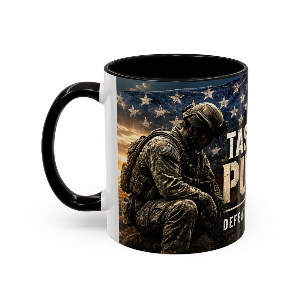 Task Force Purpose Coffee Mug — Defeating PTSD & Suicide Support