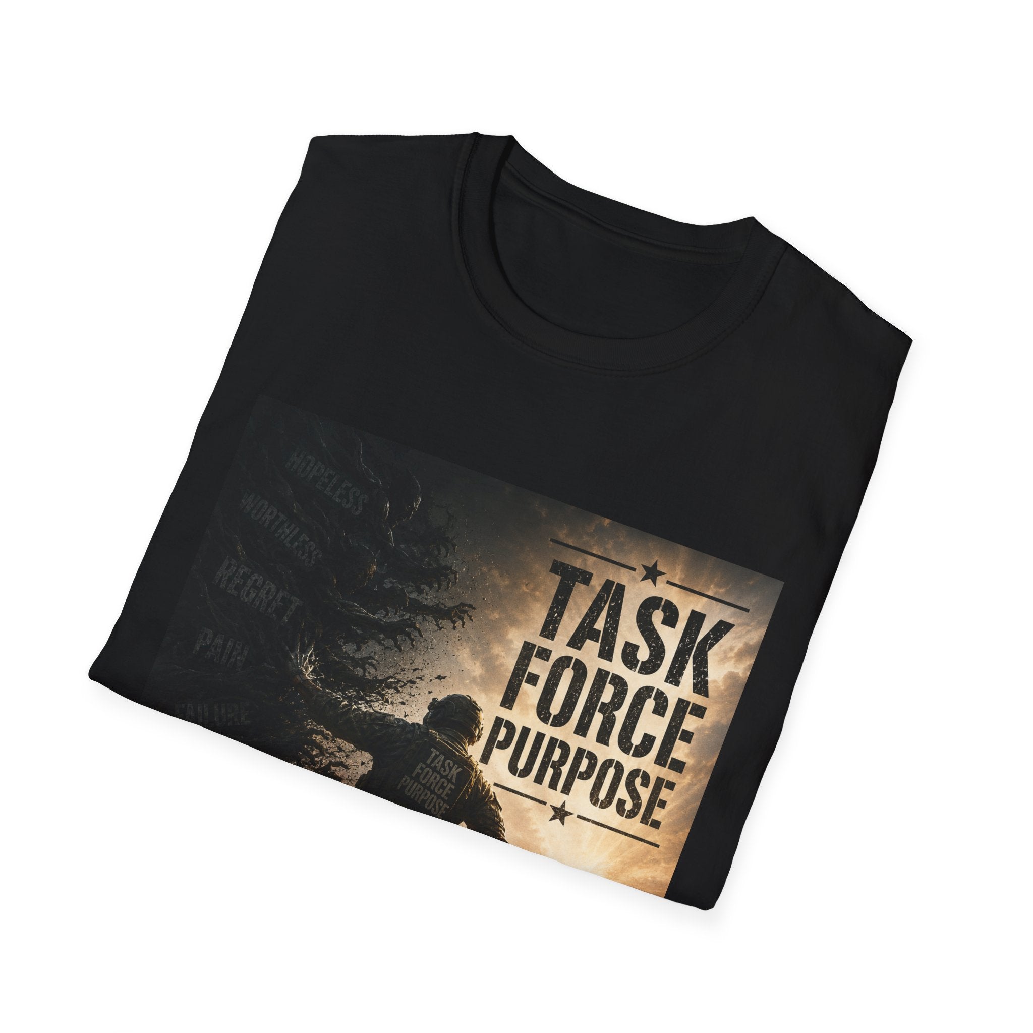 Task Force Purpose Graphic T-Shirt — 'Find Your Purpose' Military-Inspired Tee
