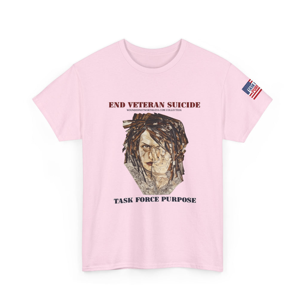End Veteran Suicide T-Shirt — Task Force Purpose Awareness Tee