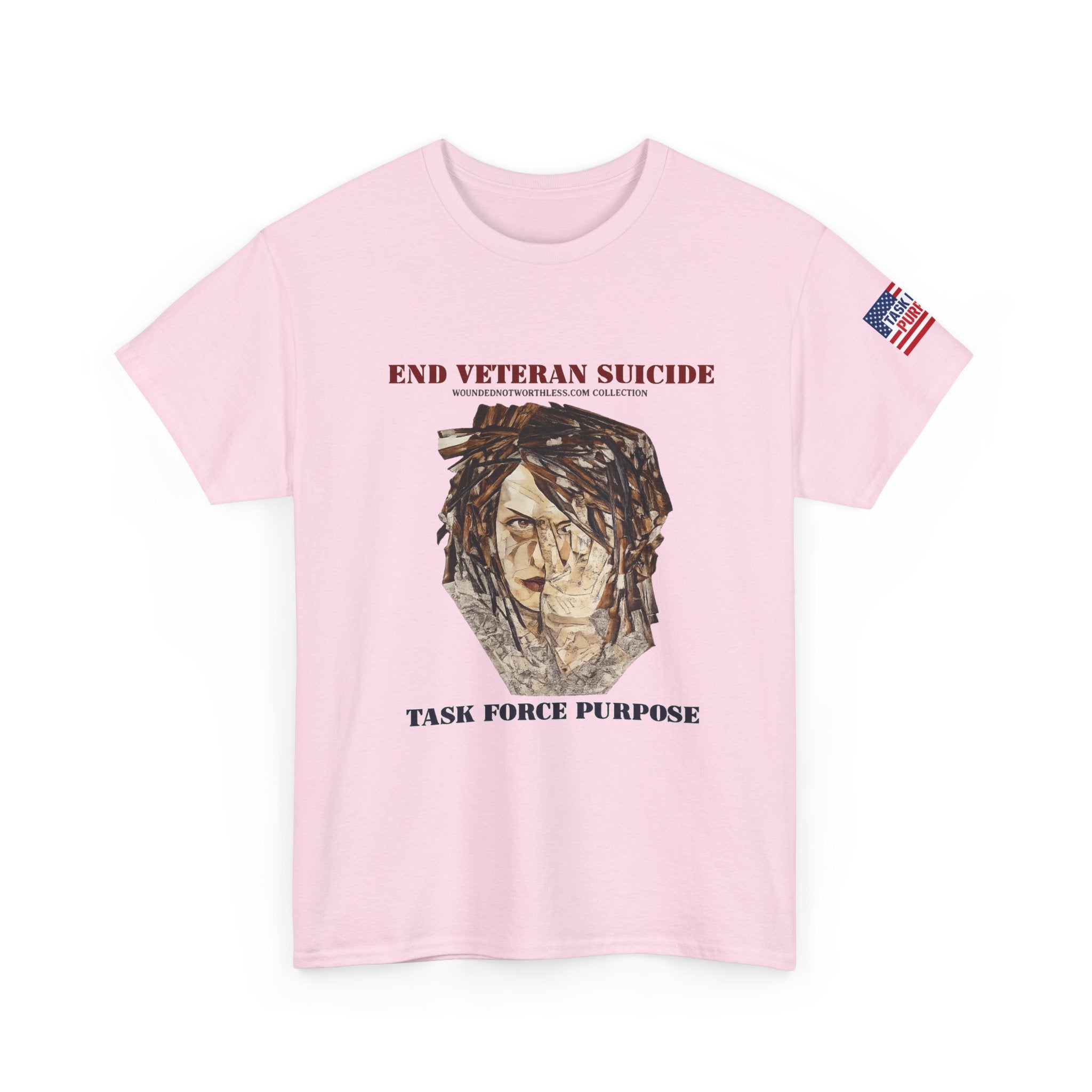 End Veteran Suicide T-Shirt — Task Force Purpose Awareness Tee