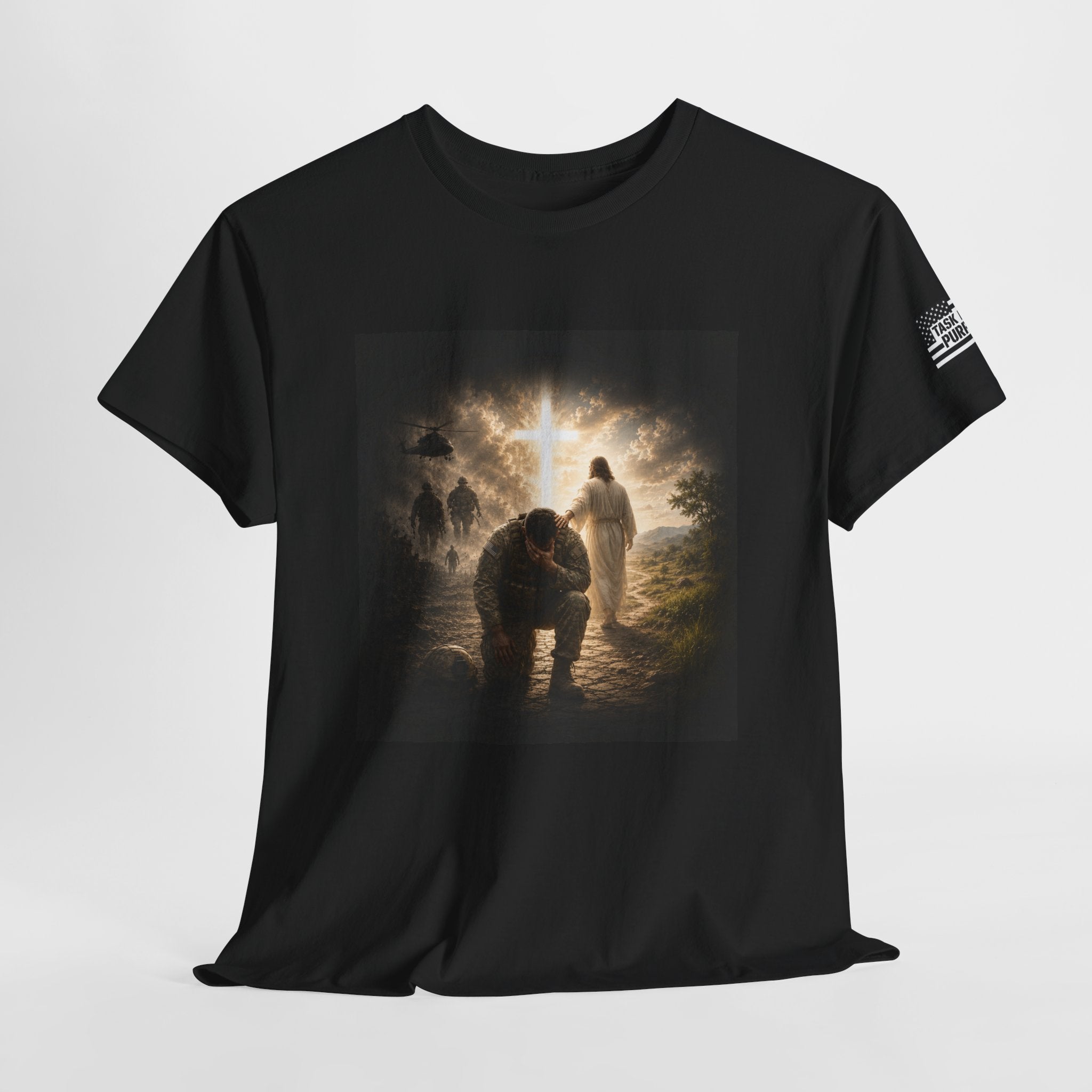 Christian Faith T‑Shirt — Jesus Welcoming the Lost Graphic Tee