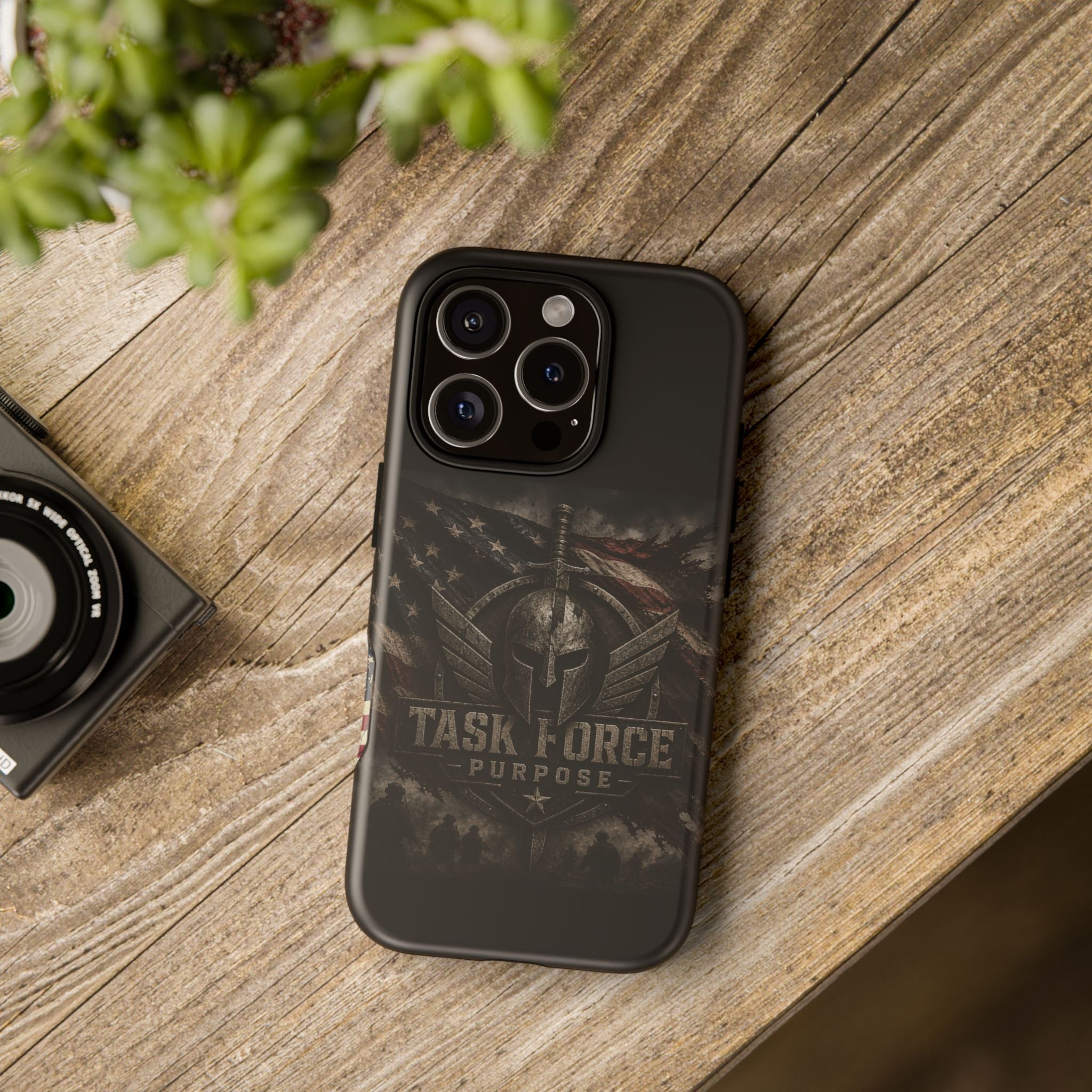 Resilient American Flag Phone Case — Patriotic Tough Case