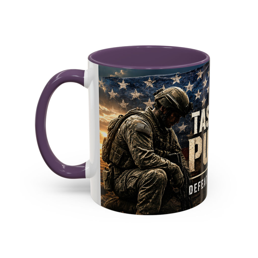 Task Force Purpose Coffee Mug — Defeating PTSD & Suicide Support