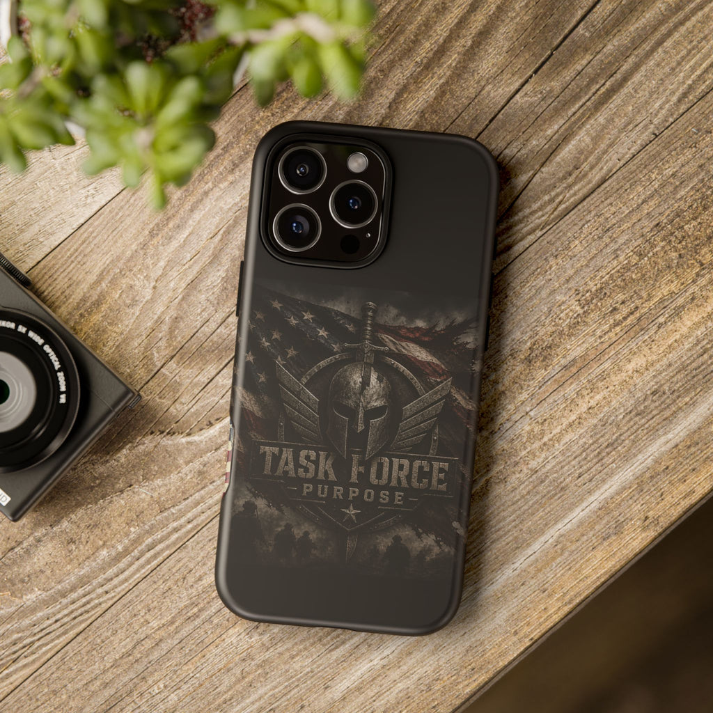 Resilient American Flag Phone Case — Patriotic Tough Case