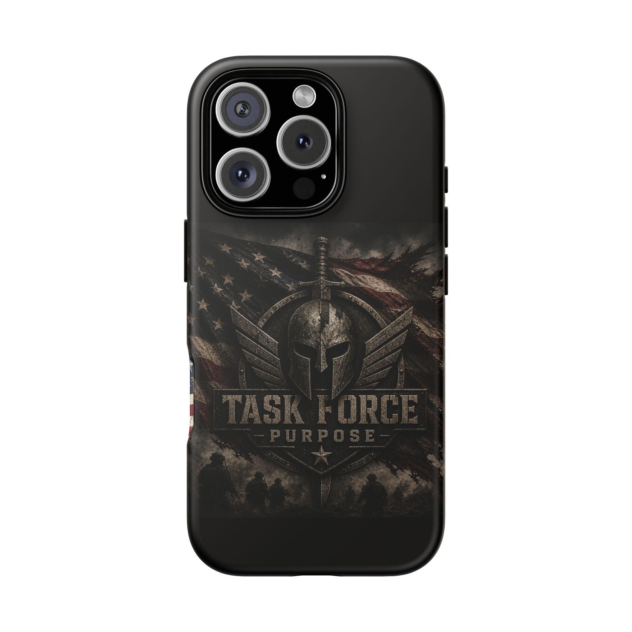 Resilient American Flag Phone Case — Patriotic Tough Case