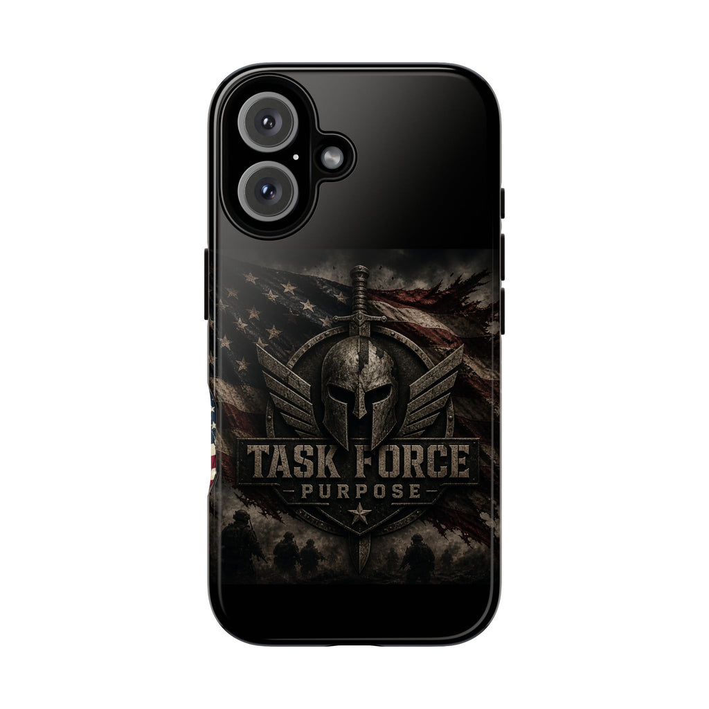 Resilient American Flag Phone Case — Patriotic Tough Case