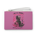 PTSD Awareness Resilient Flag Clutch Bag — "Not All Wounds Are Visible" Support Wristlet