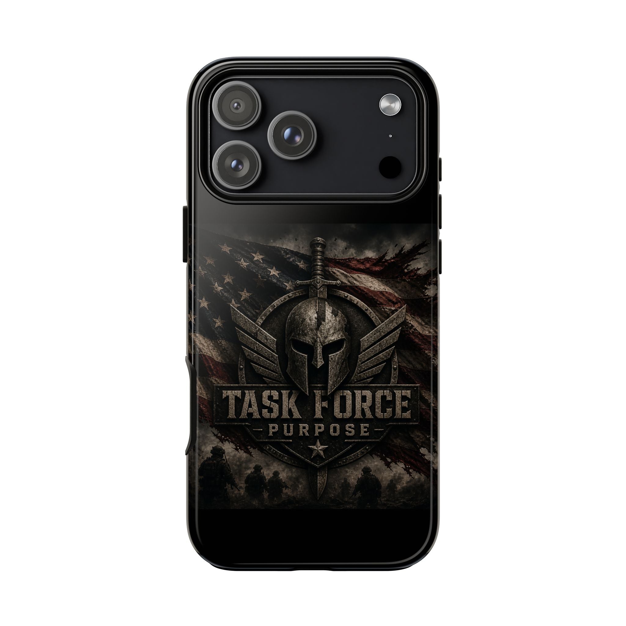 Resilient American Flag Phone Case — Patriotic Tough Case