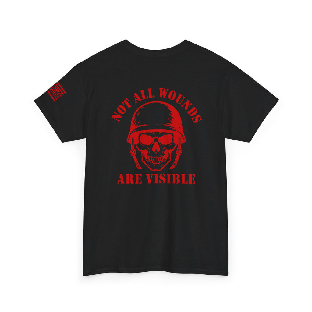 Task Force Purpose Tee — “Defeat Your Demons” Military Skull PTSD Awareness T‑Shirt
