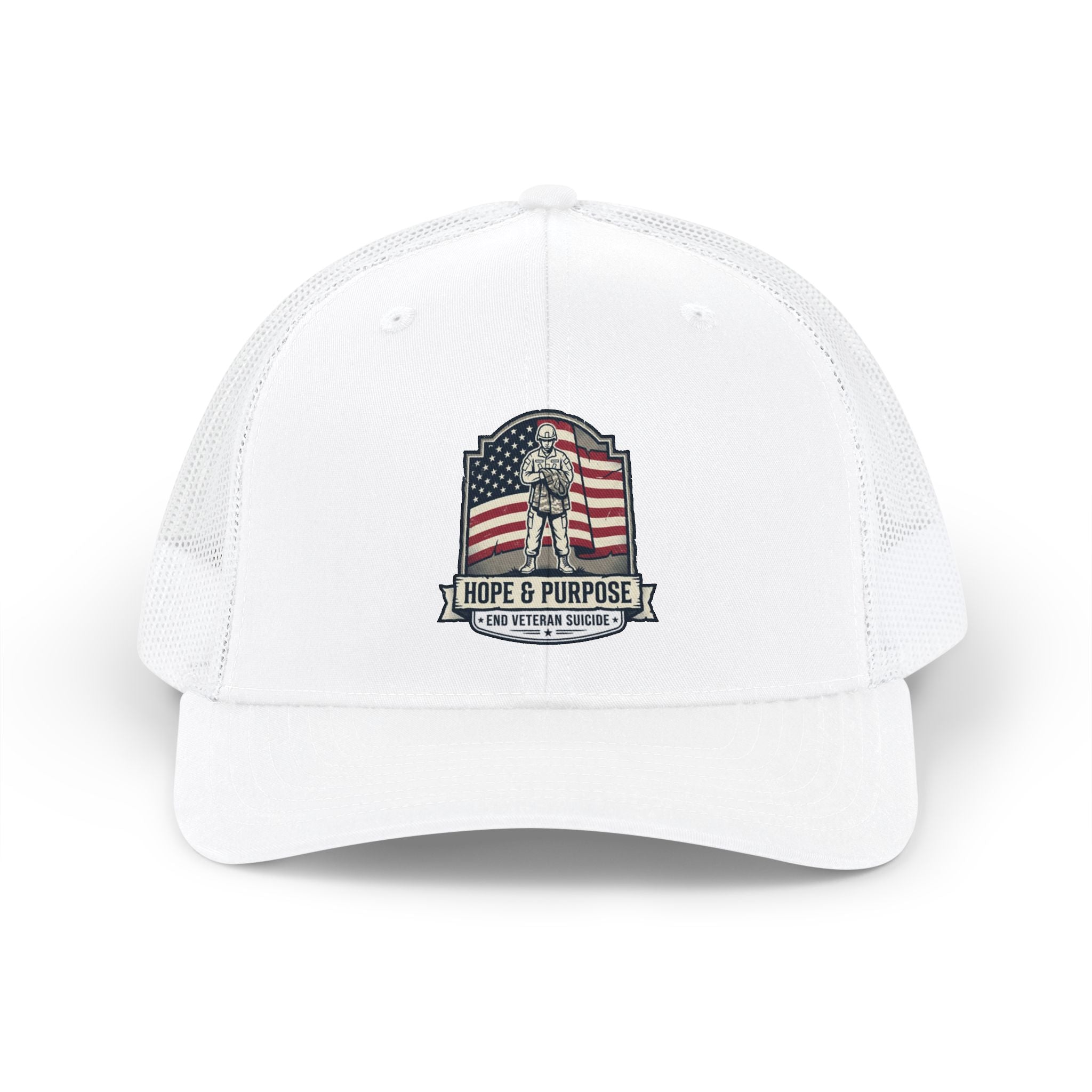 Hope & Purpose American Flag Trucker Hat