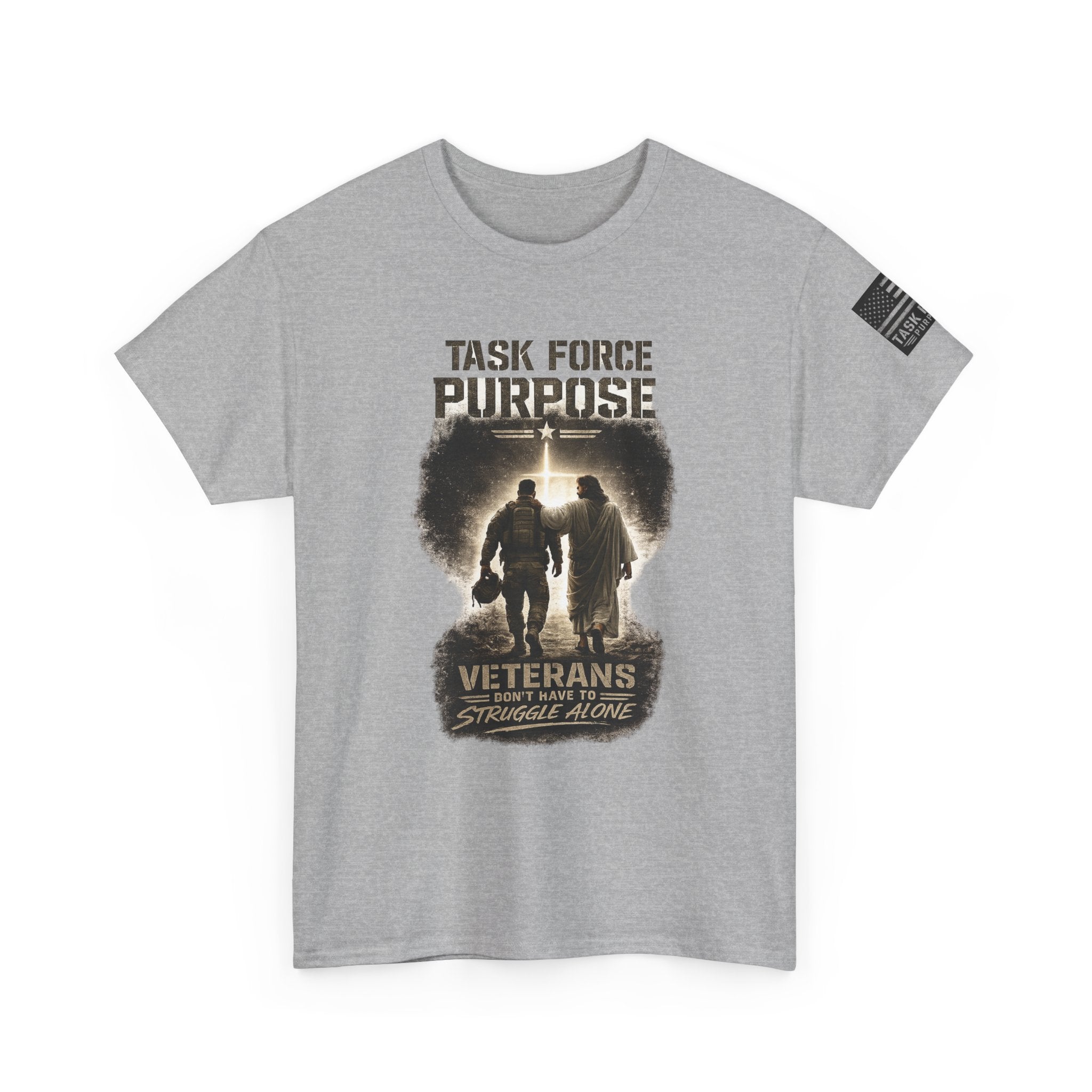Veterans Task Force 'Purpose' T‑Shirt — Support & Honor Military Service