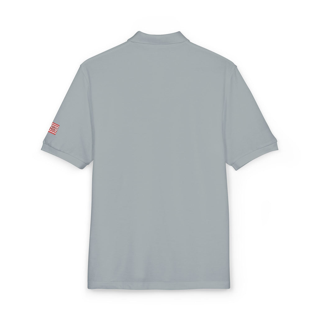 Embroidered Task Force Purpose Crest Polo Shirt — Classic Casual Work & Golf Tee