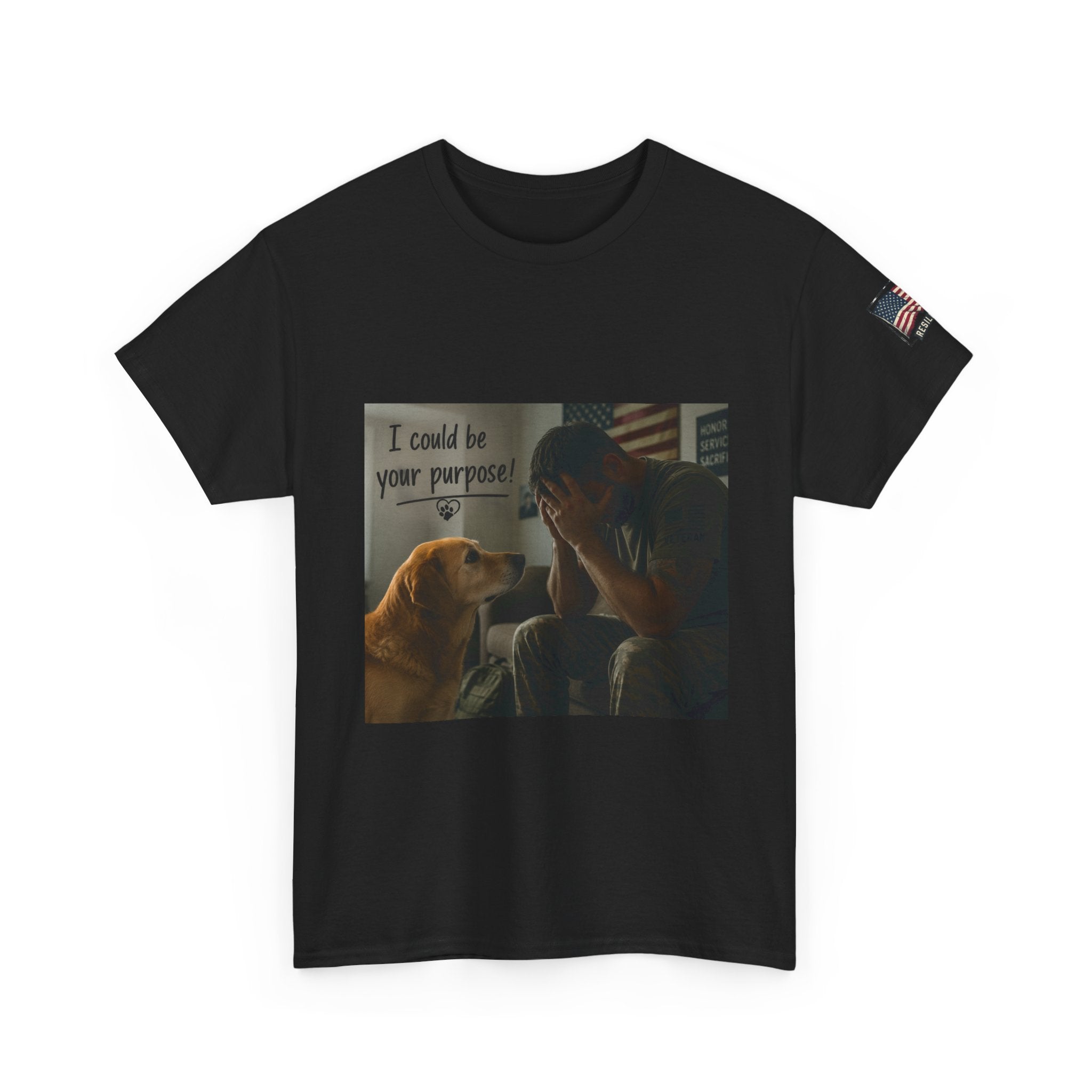 T‑Shirt — 'I Could Be Your Purpose' Dog Comfort Graphic Tee