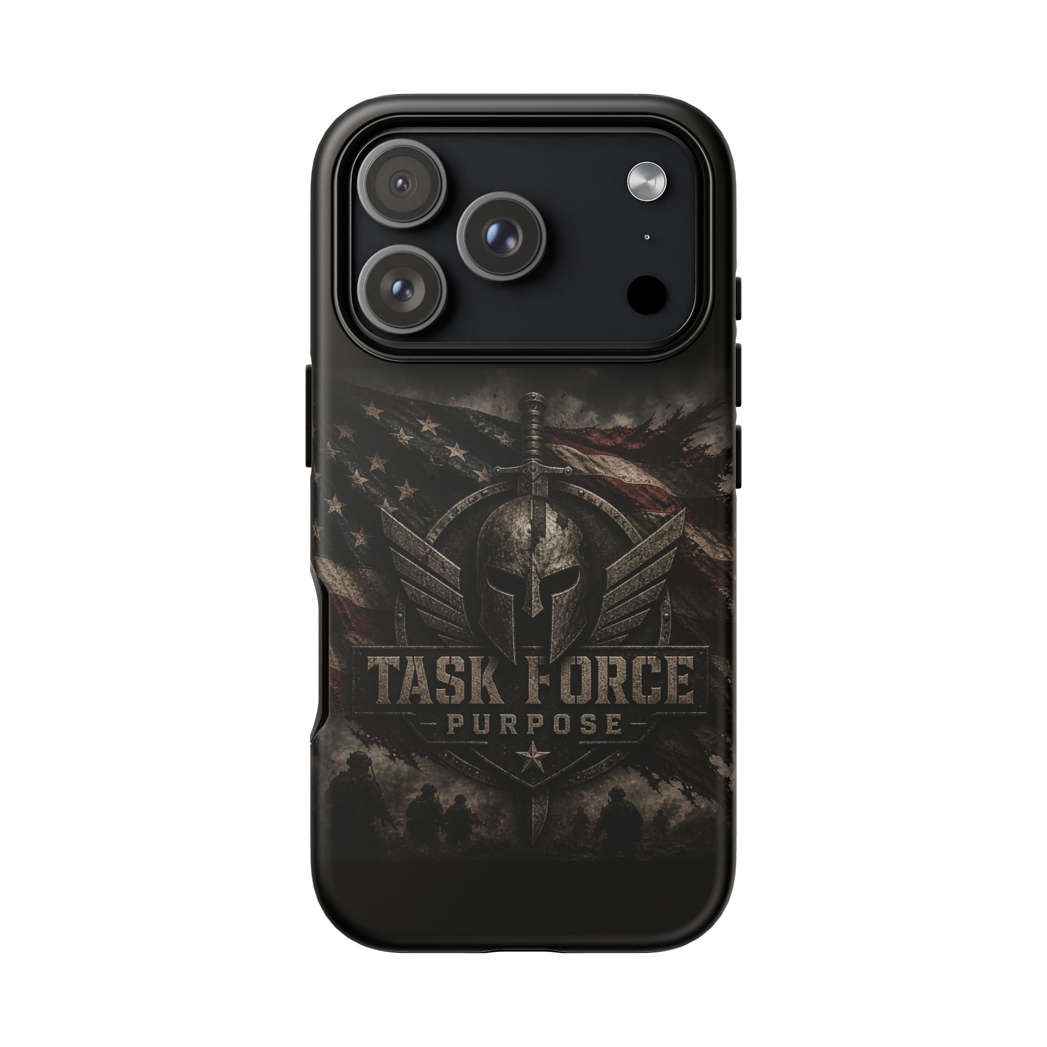 Resilient American Flag Phone Case — Patriotic Tough Case