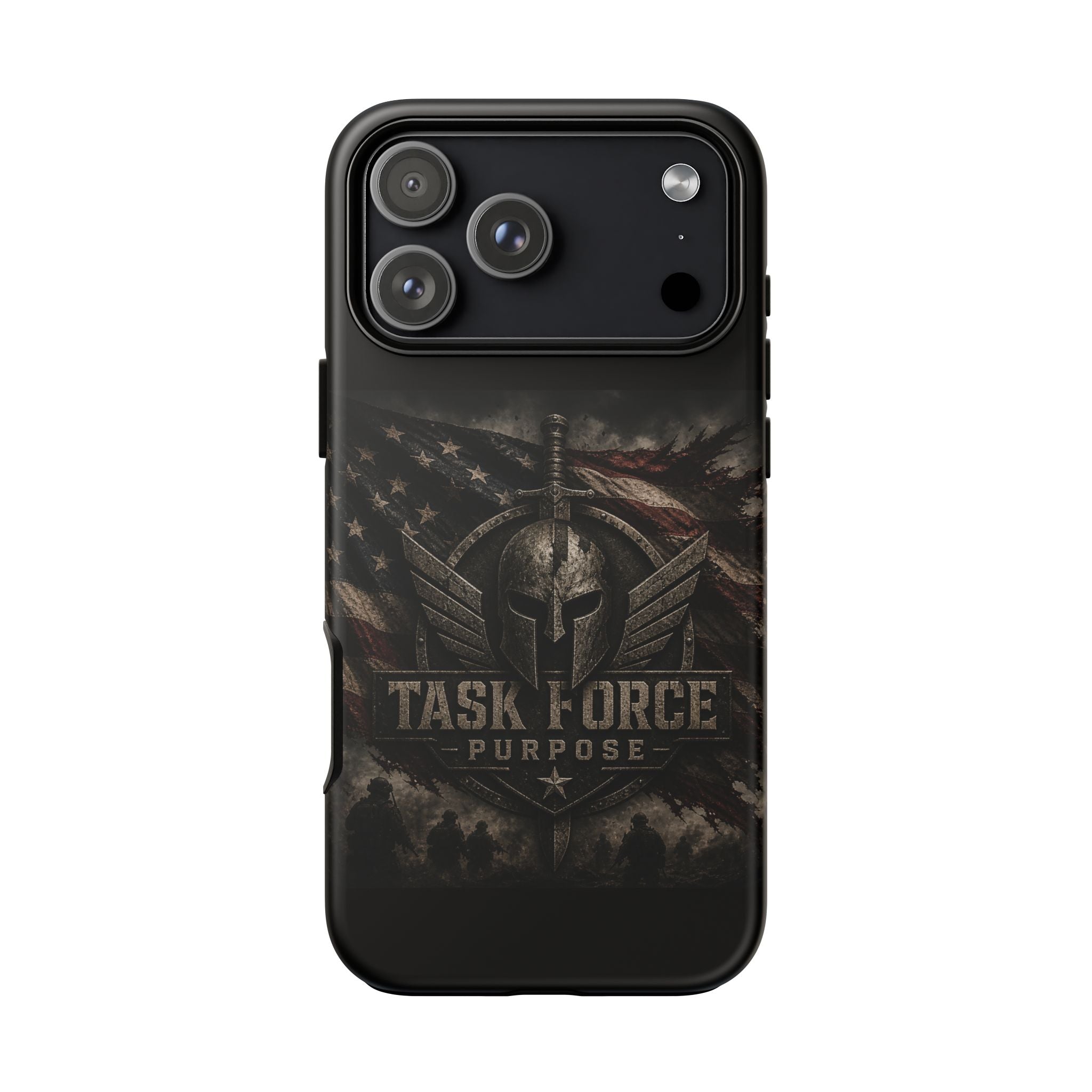 Resilient American Flag Phone Case — Patriotic Tough Case