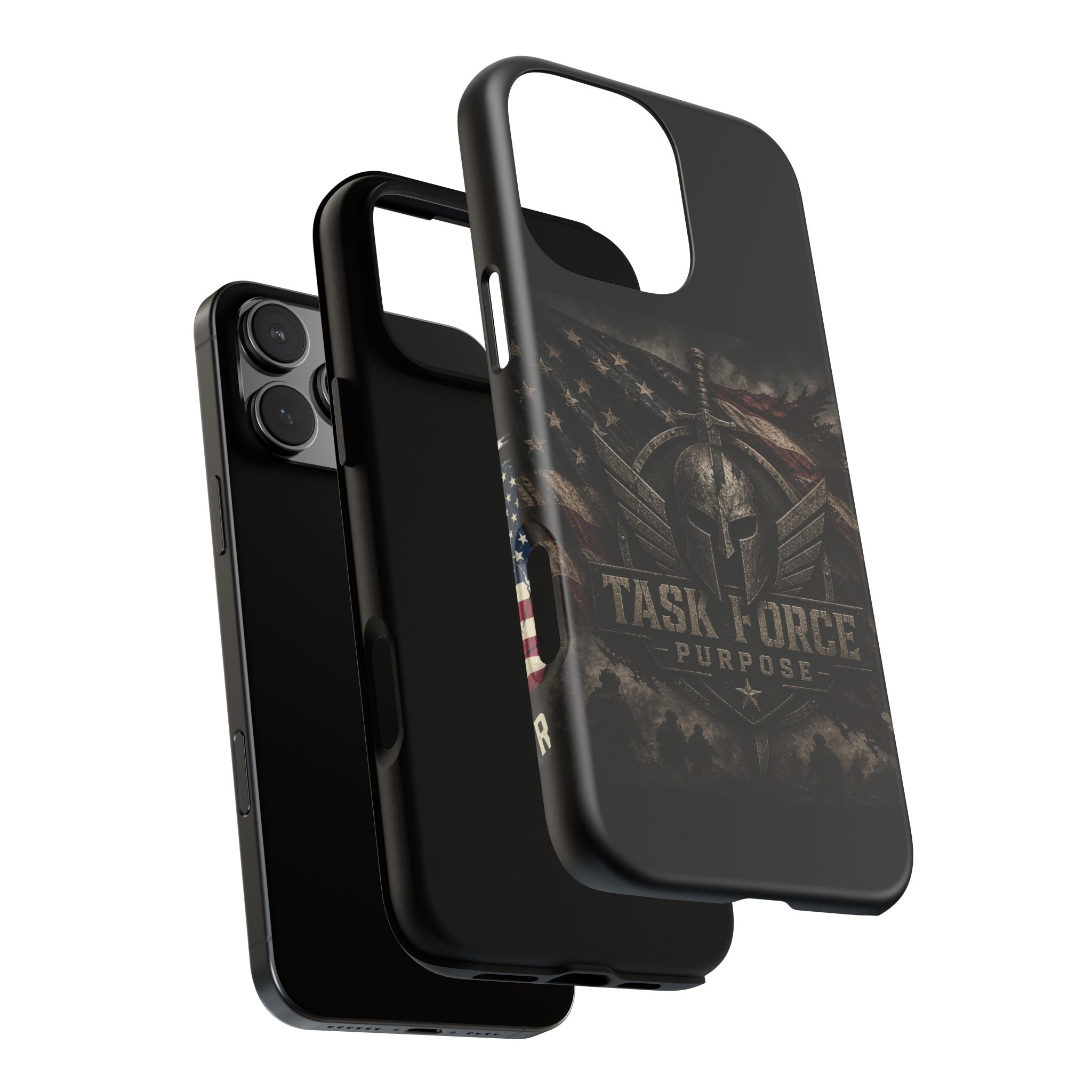Resilient American Flag Phone Case — Patriotic Tough Case