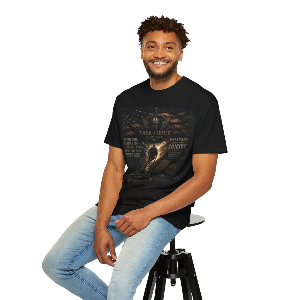 Veteran Suicide Awareness T-Shirt — ‘Task Force’ Memorial Tee