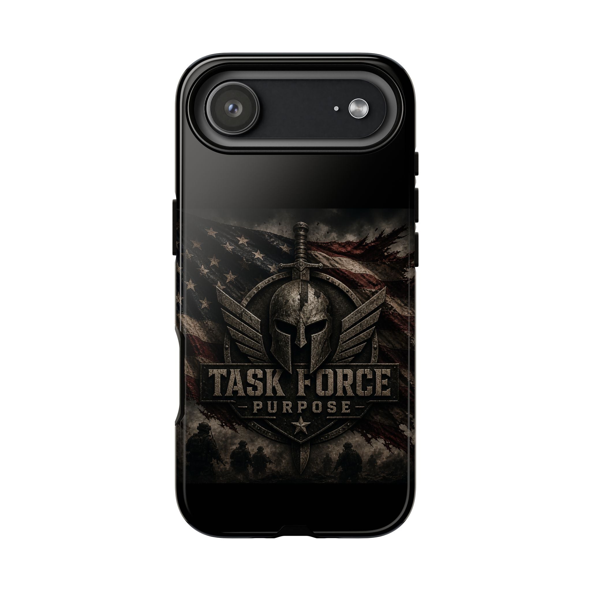 Resilient American Flag Phone Case — Patriotic Tough Case