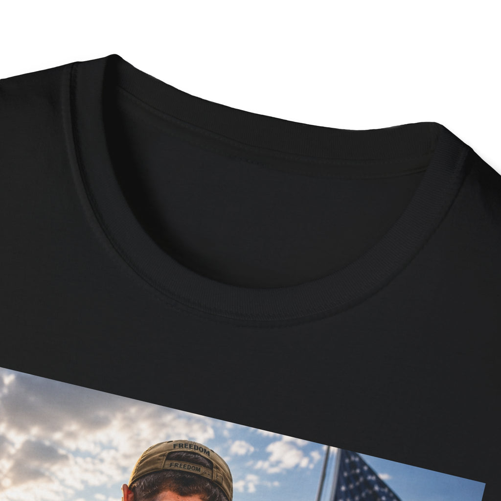 Veteran Tribute T-Shirt — "Find Your Purpose! Task Force Purpose" Military American Flag Design