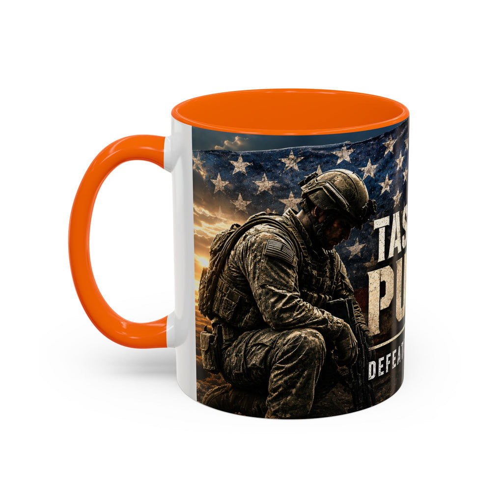 Task Force Purpose Coffee Mug — Defeating PTSD & Suicide Support