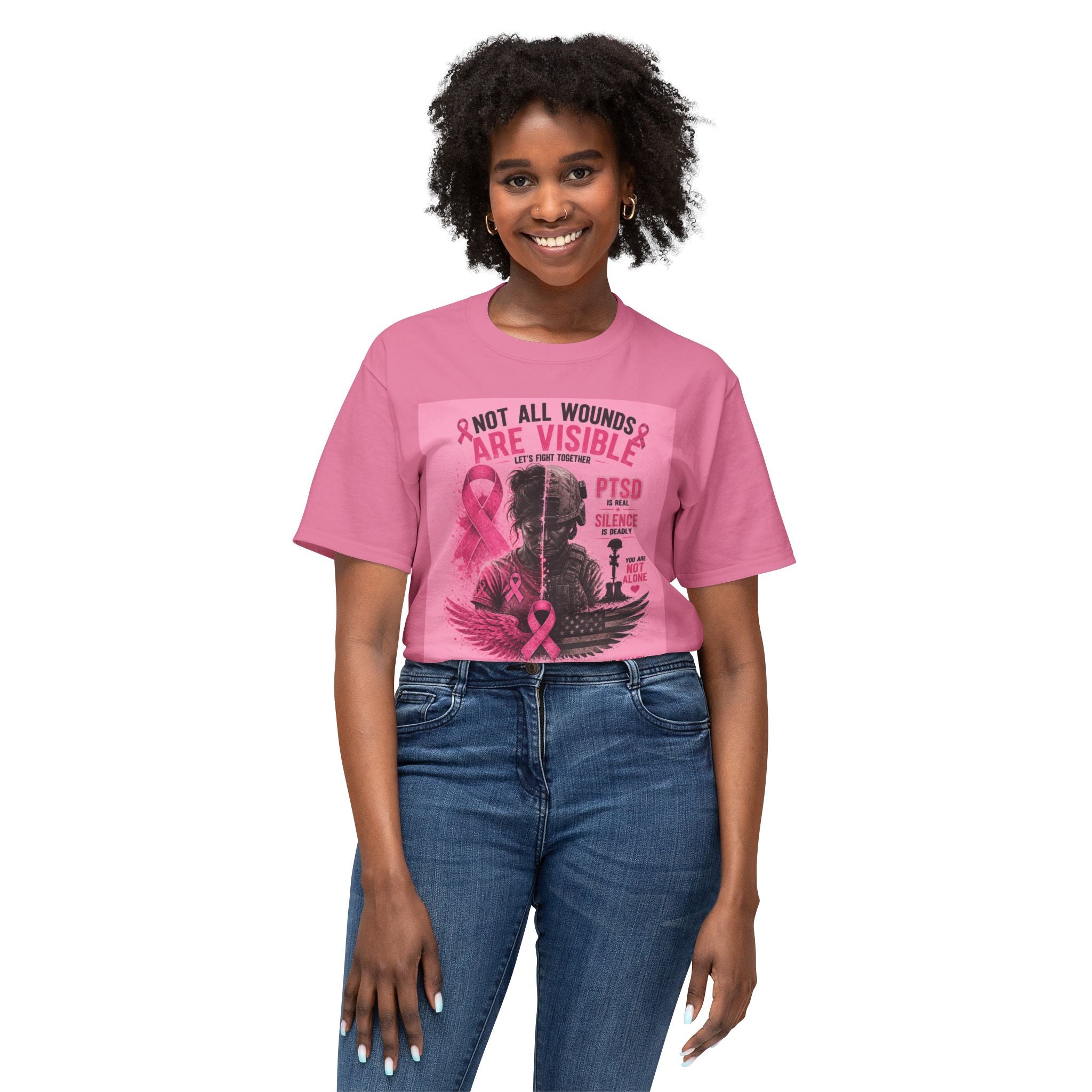 Not all wounds are visible, PTSD, Veteran suicide, In this together shirt