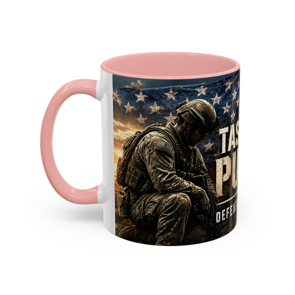 Task Force Purpose Coffee Mug — Defeating PTSD & Suicide Support