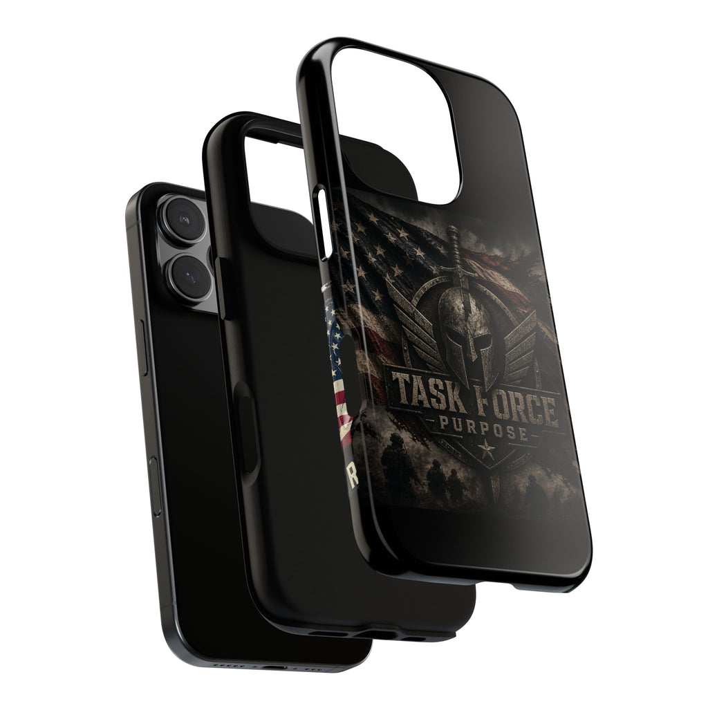 Resilient American Flag Phone Case — Patriotic Tough Case