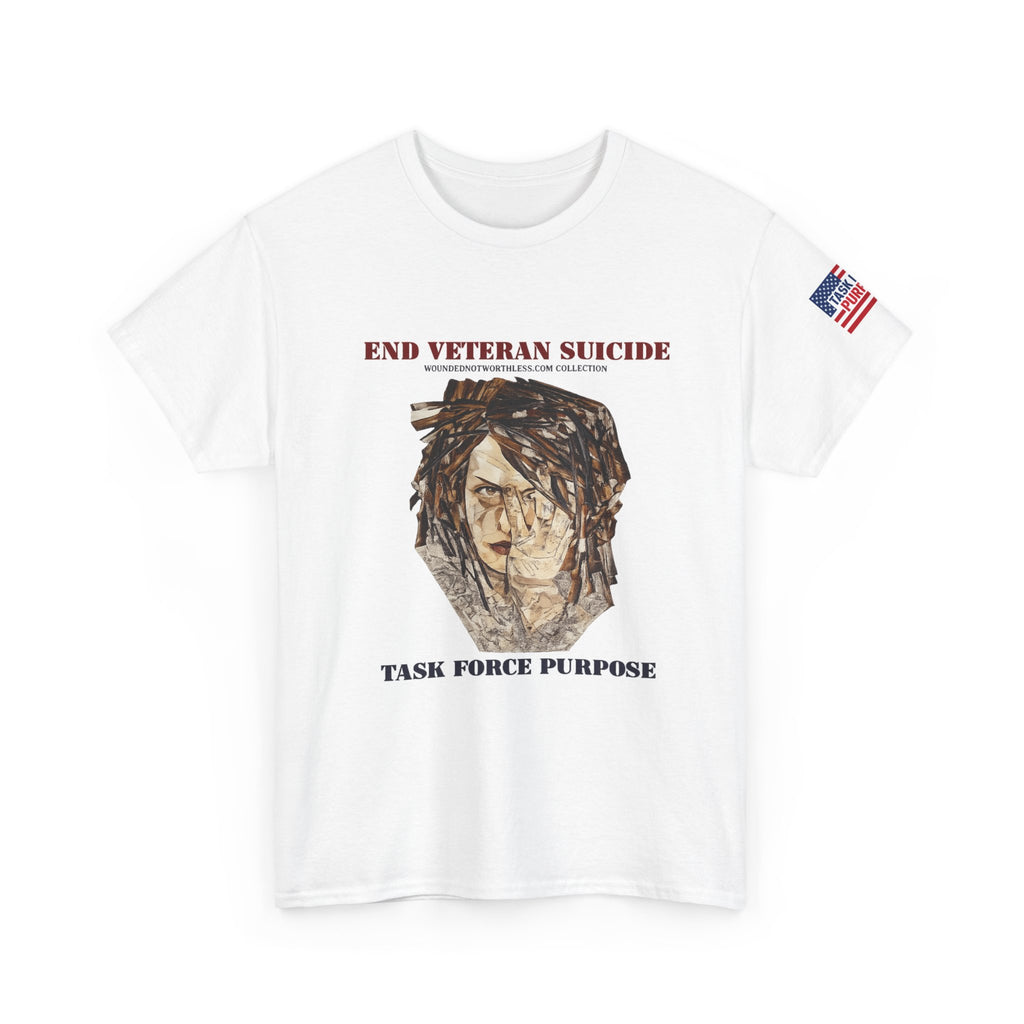 End Veteran Suicide T-Shirt — Task Force Purpose Awareness Tee