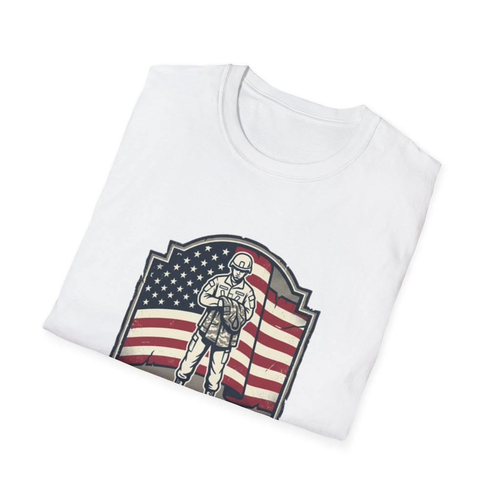 Veterans PTSD Awareness T-Shirt — 'The Fight Is Never Over'