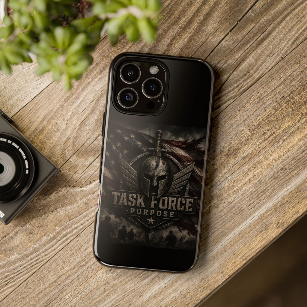 Resilient American Flag Phone Case — Patriotic Tough Case
