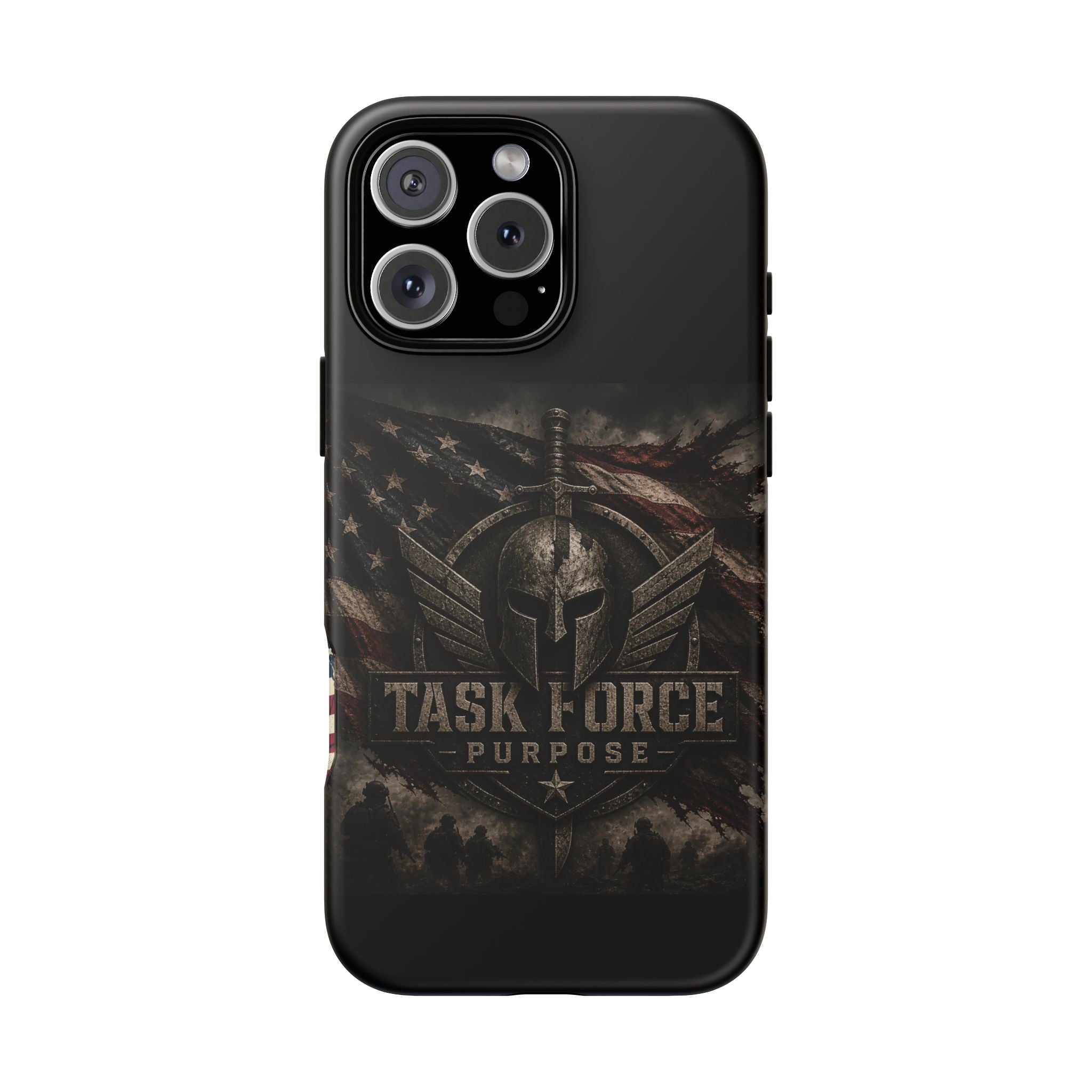 Resilient American Flag Phone Case — Patriotic Tough Case