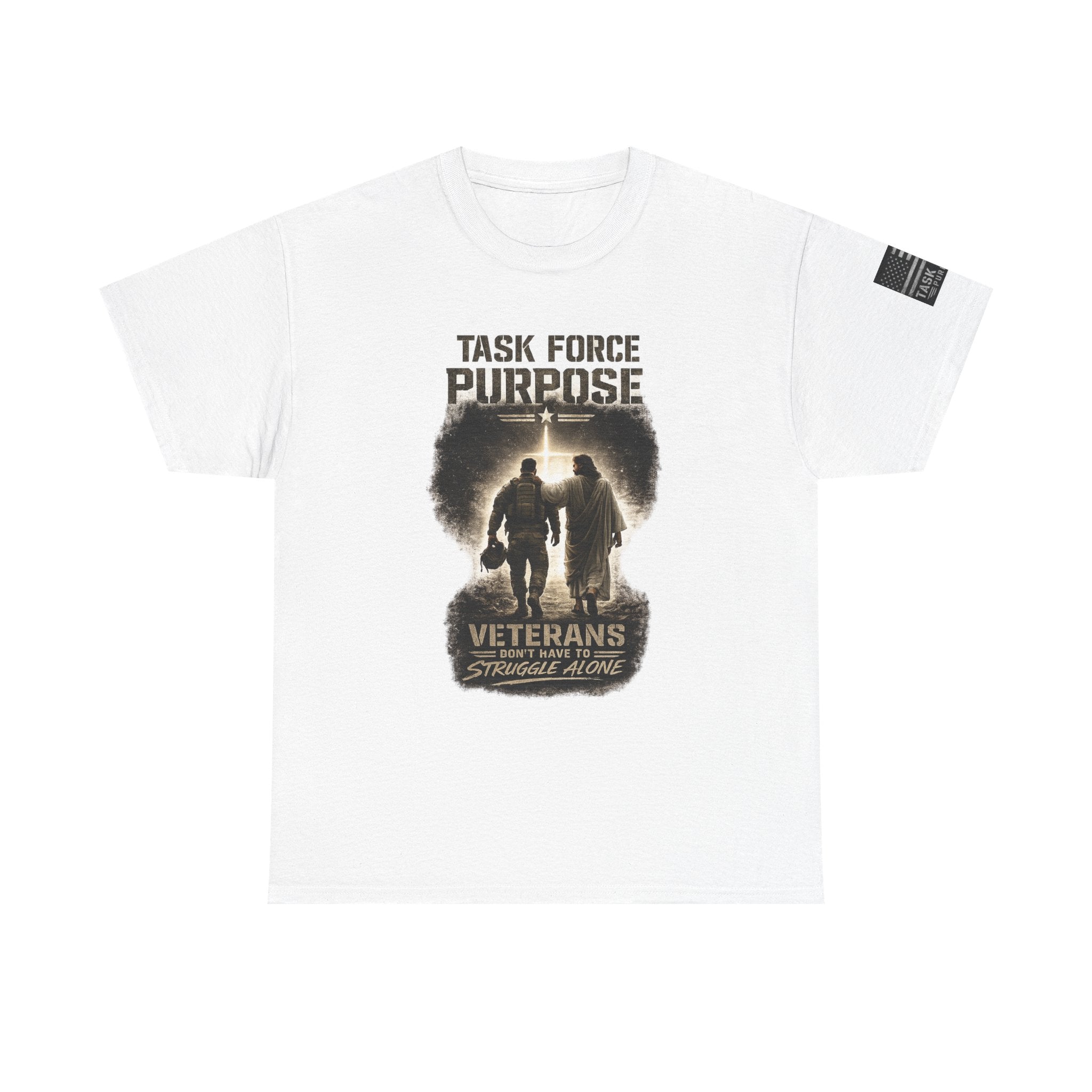 Veterans Task Force 'Purpose' T‑Shirt — Support & Honor Military Service