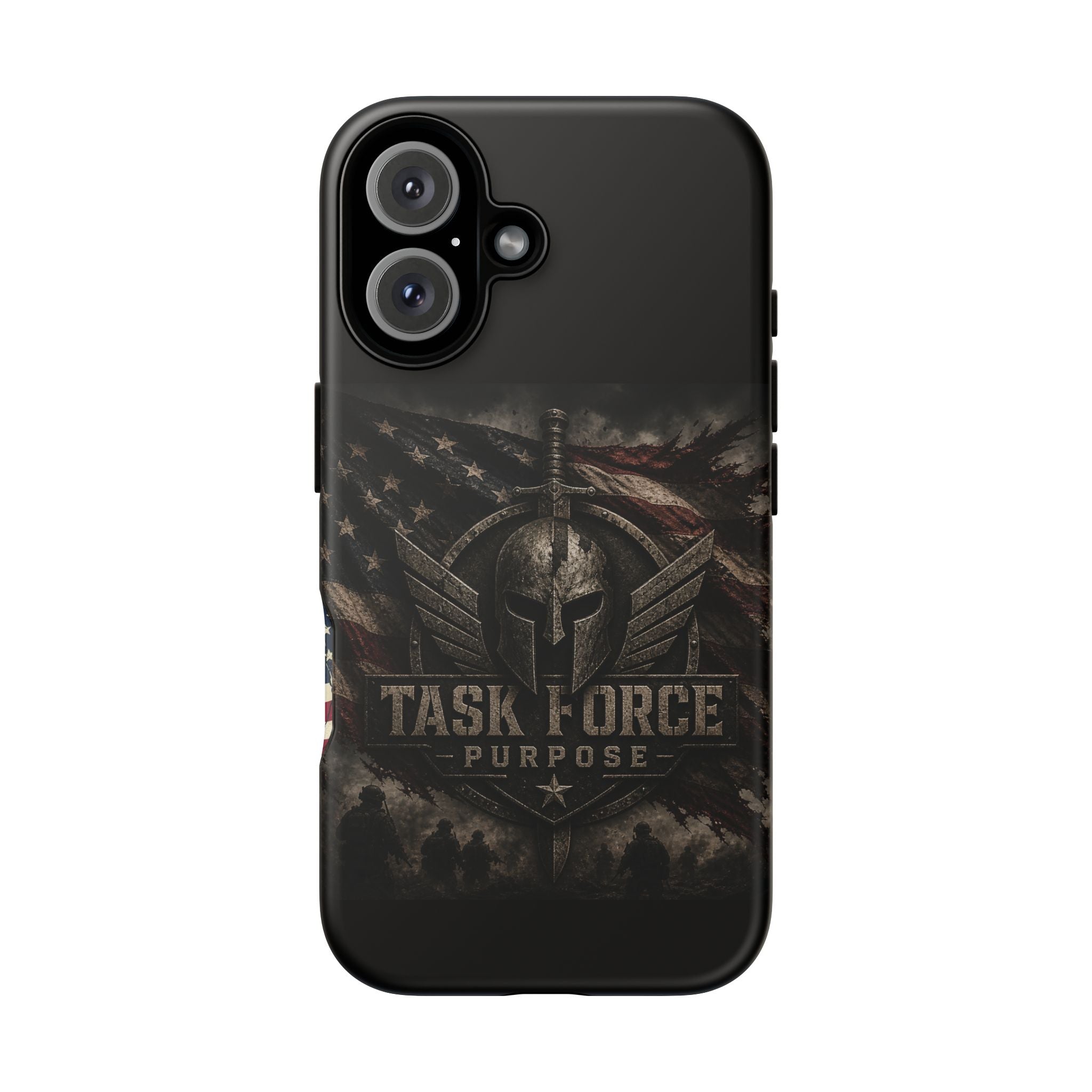 Resilient American Flag Phone Case — Patriotic Tough Case