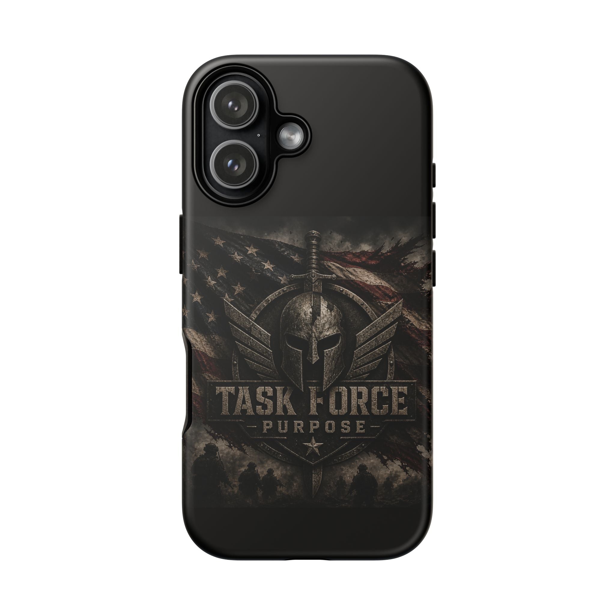 Resilient American Flag Phone Case — Patriotic Tough Case