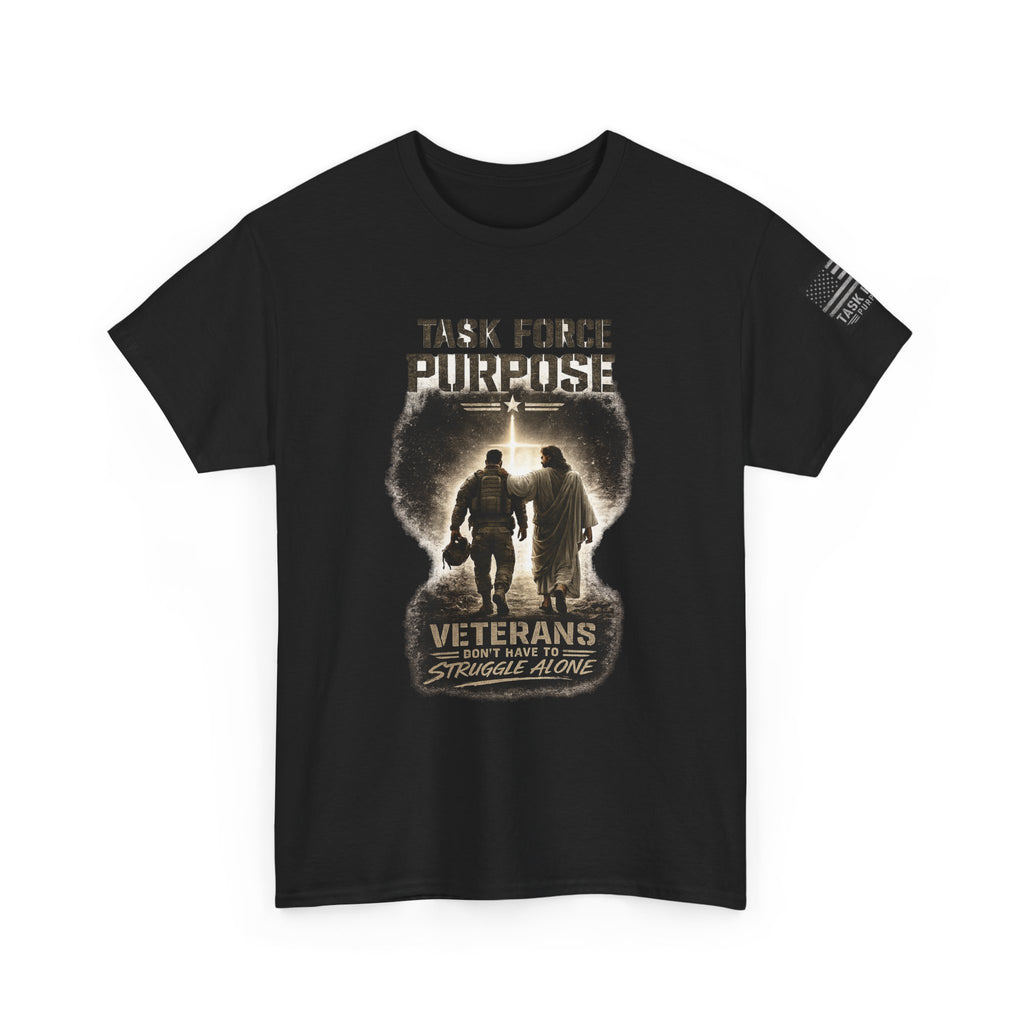 Veterans Task Force 'Purpose' T‑Shirt — Support & Honor Military Service