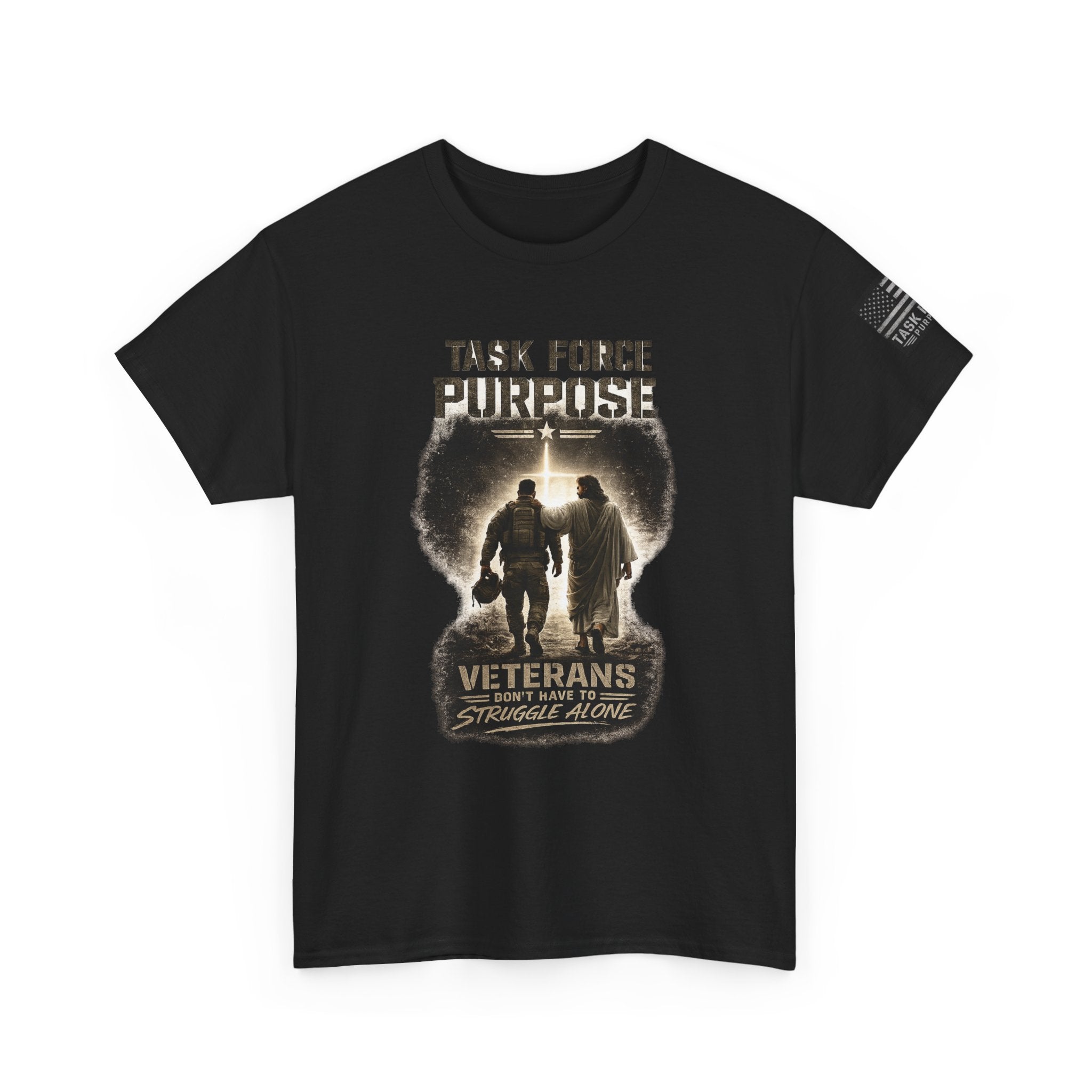 Veterans Task Force 'Purpose' T‑Shirt — Support & Honor Military Service