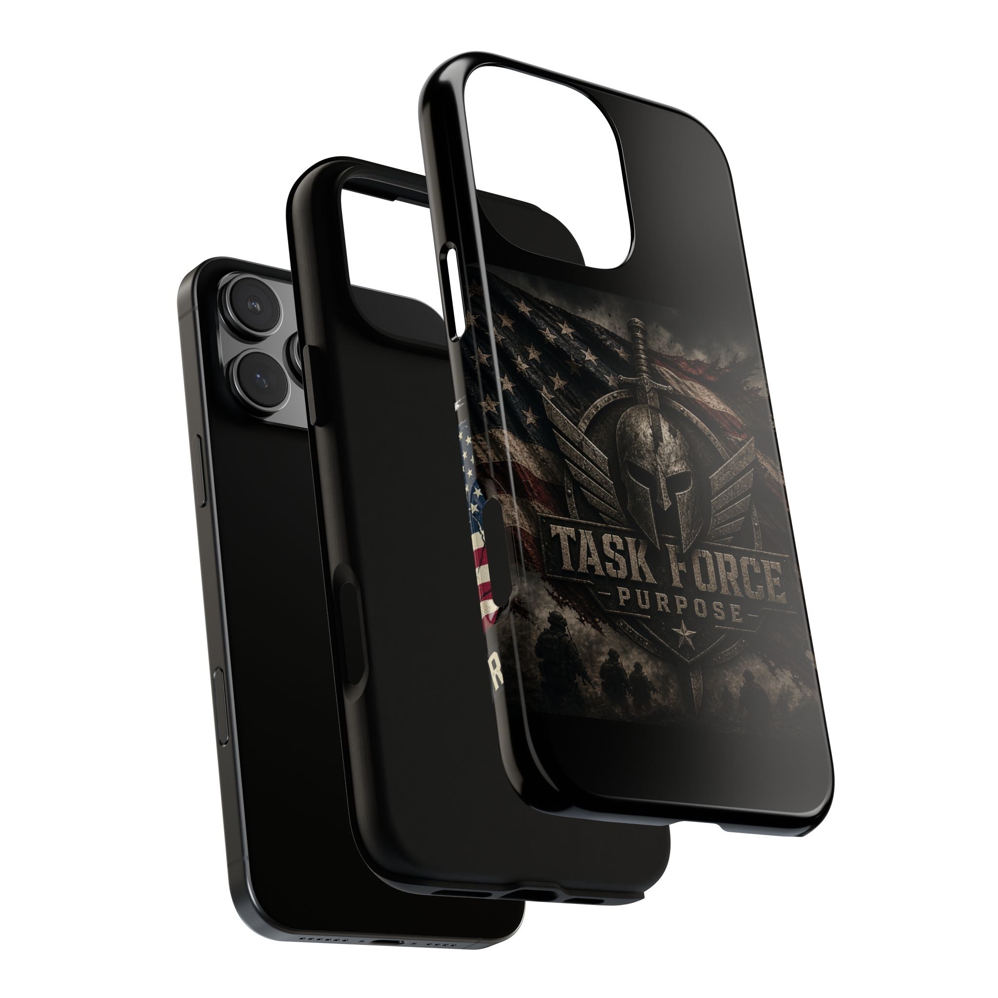 Resilient American Flag Phone Case — Patriotic Tough Case