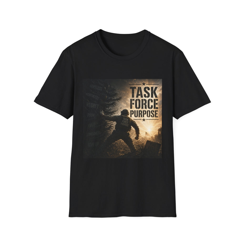 Task Force Purpose Graphic T-Shirt — 'Find Your Purpose' Military-Inspired Tee