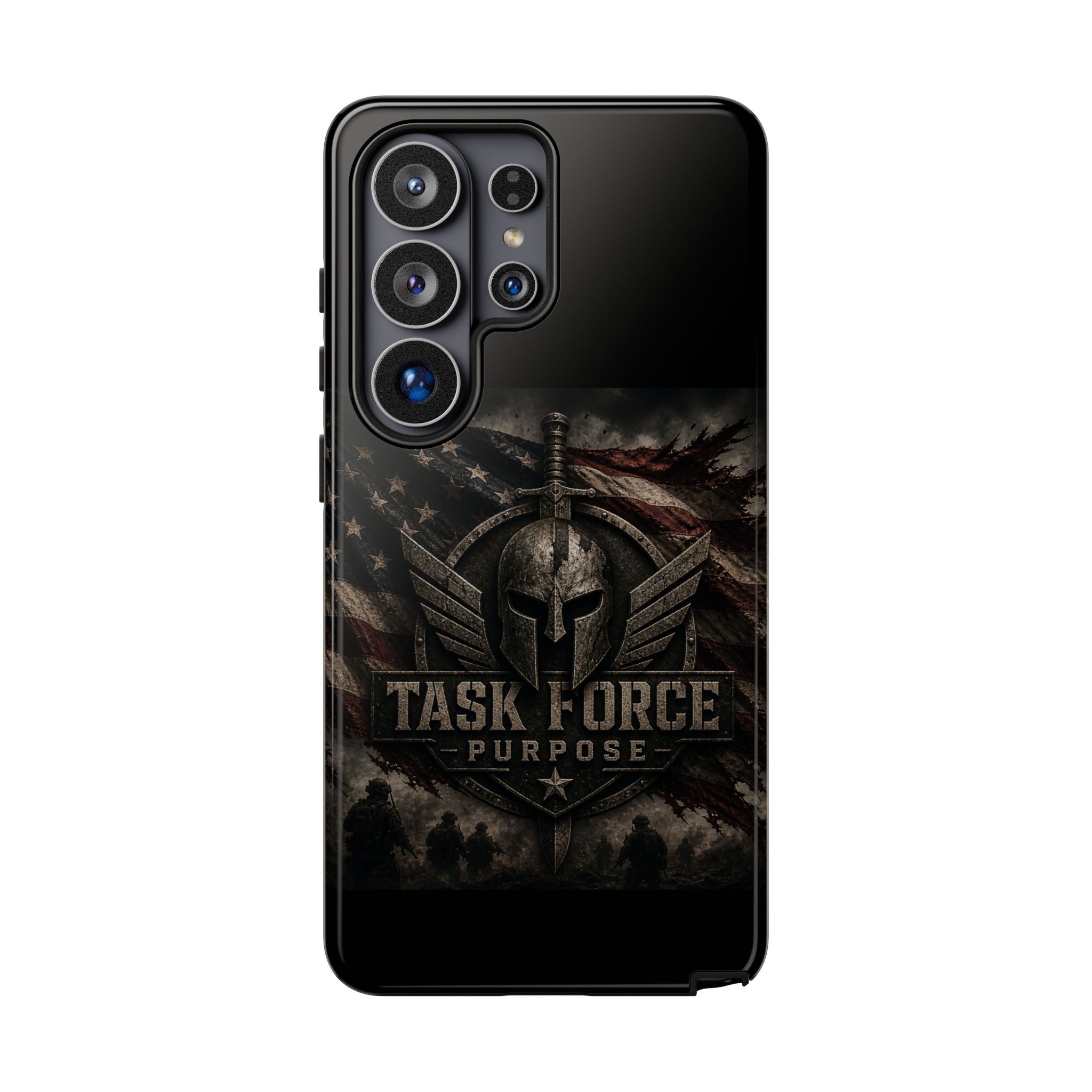 Resilient American Flag Phone Case — Patriotic Tough Case
