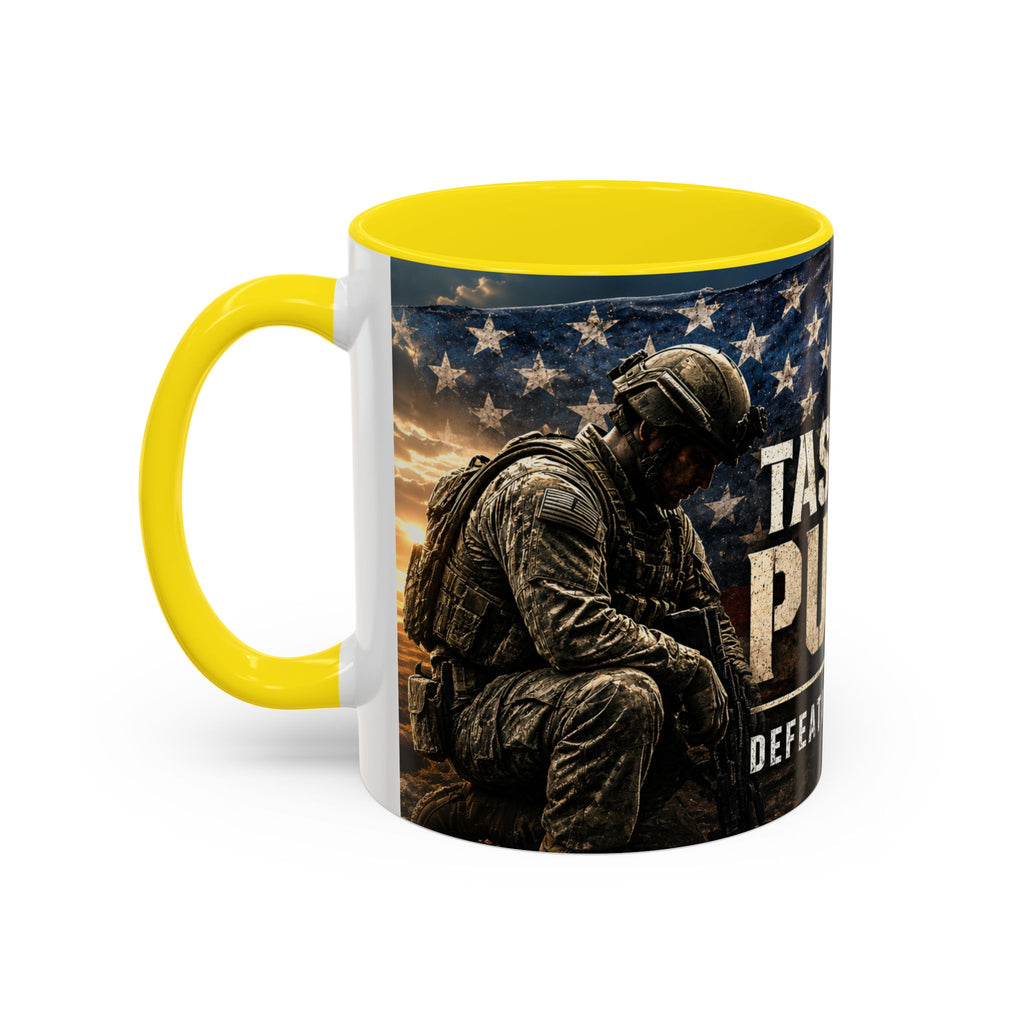 Task Force Purpose Coffee Mug — Defeating PTSD & Suicide Support
