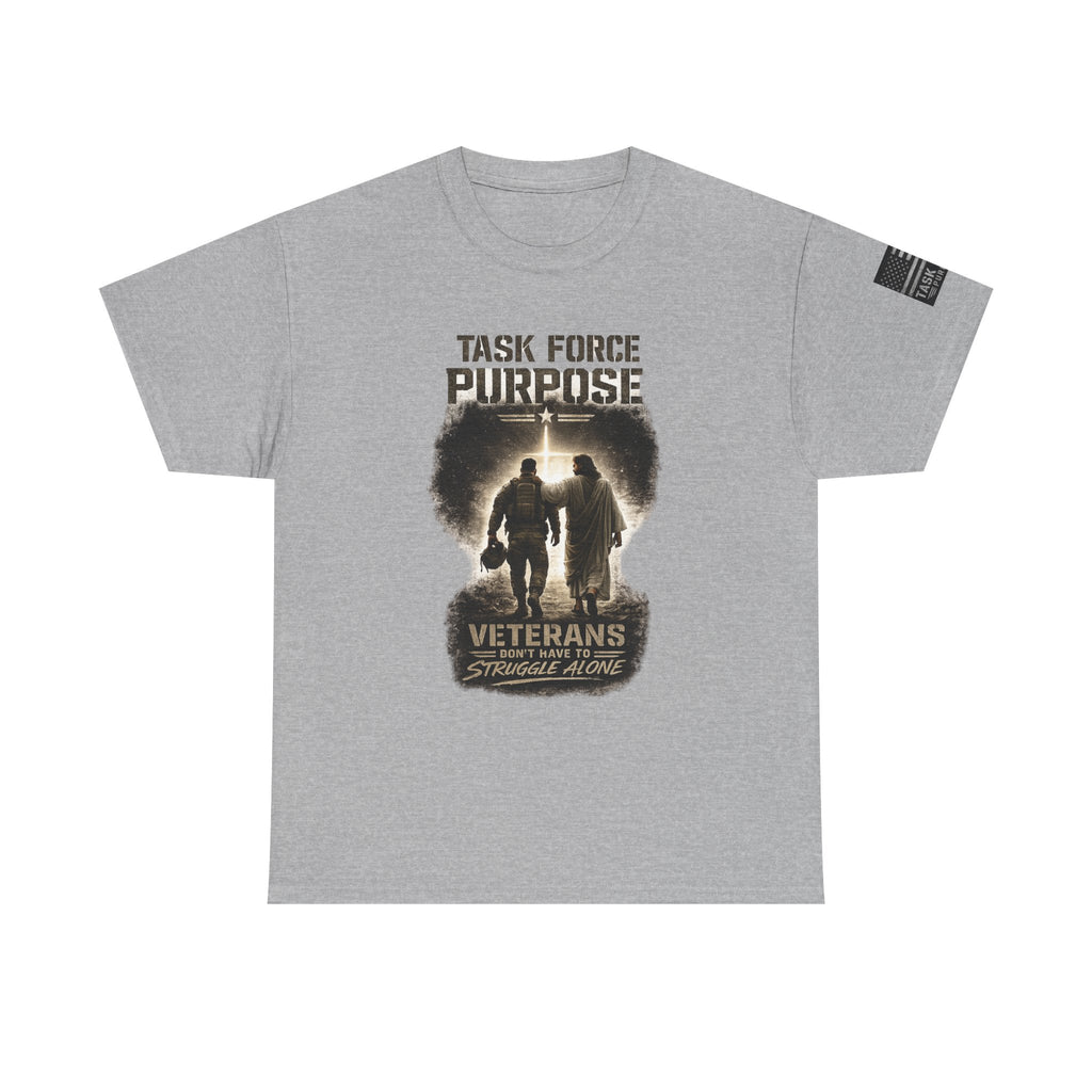 Veterans Task Force 'Purpose' T‑Shirt — Support & Honor Military Service