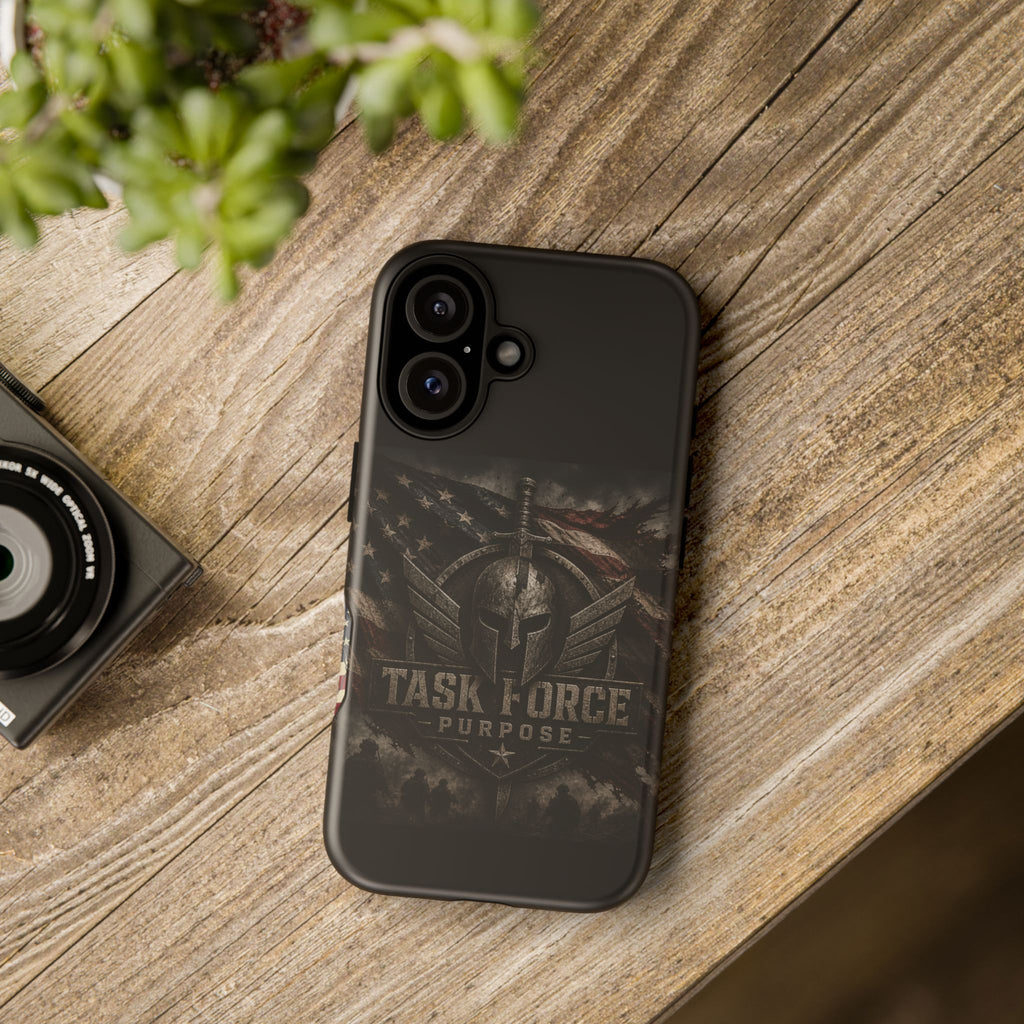 Resilient American Flag Phone Case — Patriotic Tough Case