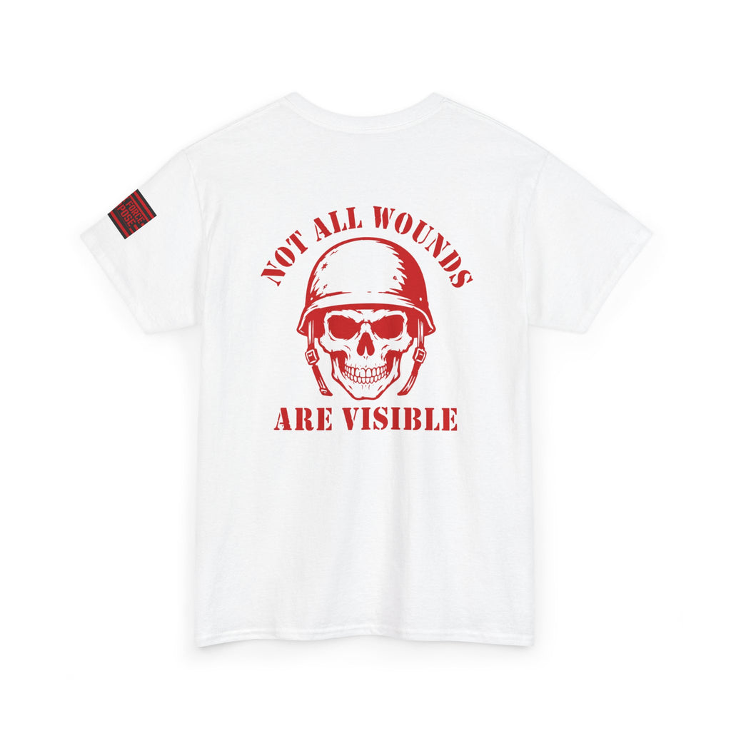 Task Force Purpose Tee — “Defeat Your Demons” Military Skull PTSD Awareness T‑Shirt
