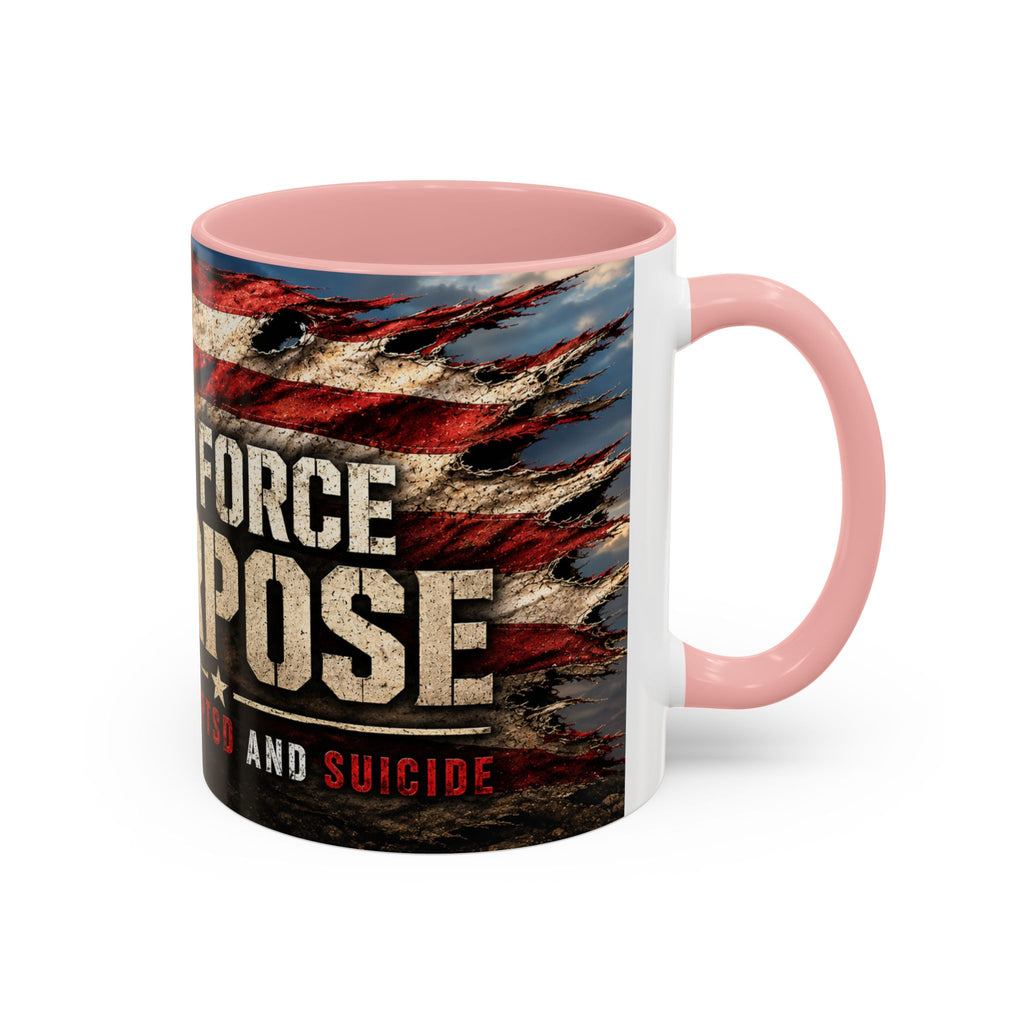 Task Force Purpose Coffee Mug — Defeating PTSD & Suicide Support
