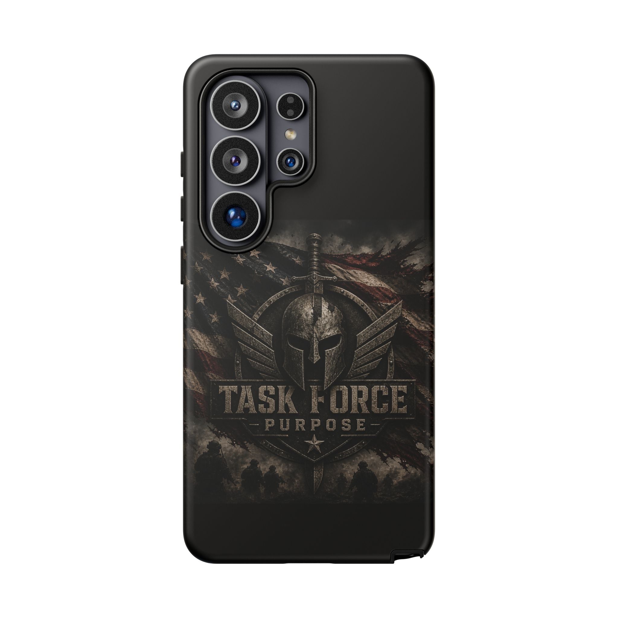 Resilient American Flag Phone Case — Patriotic Tough Case