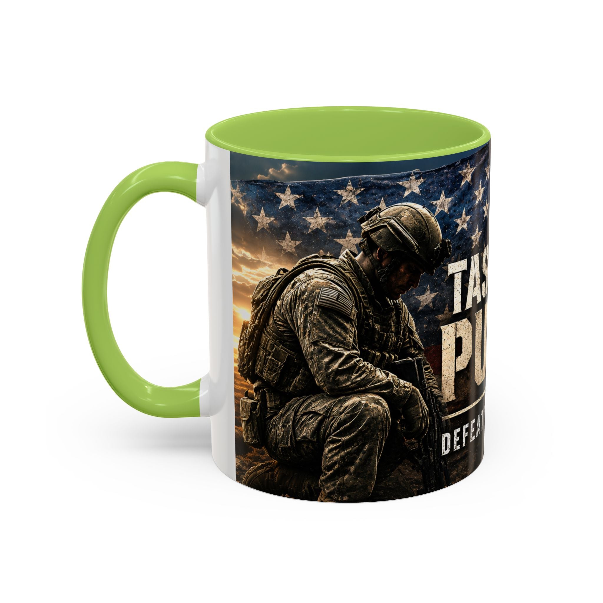 Task Force Purpose Coffee Mug — Defeating PTSD & Suicide Support
