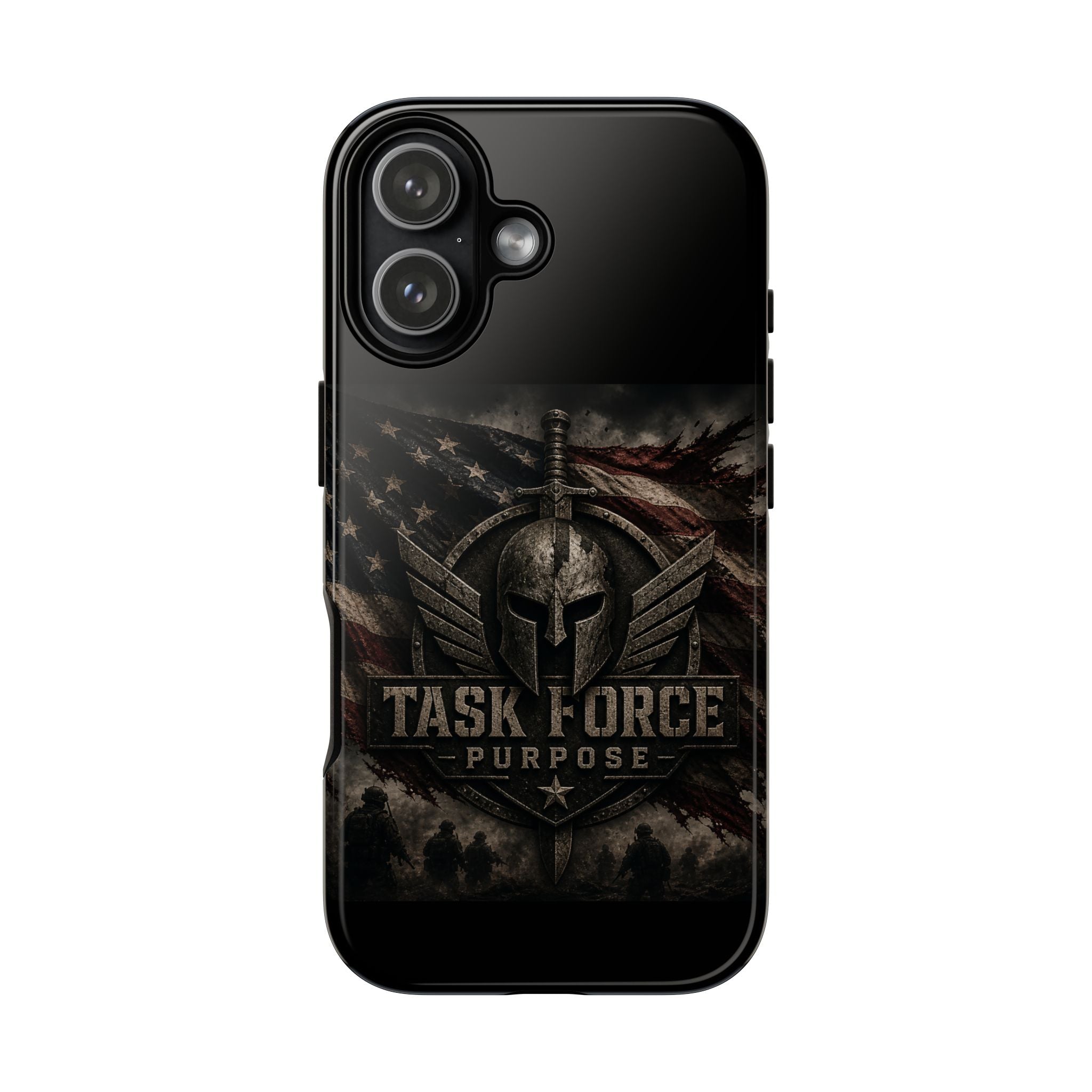 Resilient American Flag Phone Case — Patriotic Tough Case