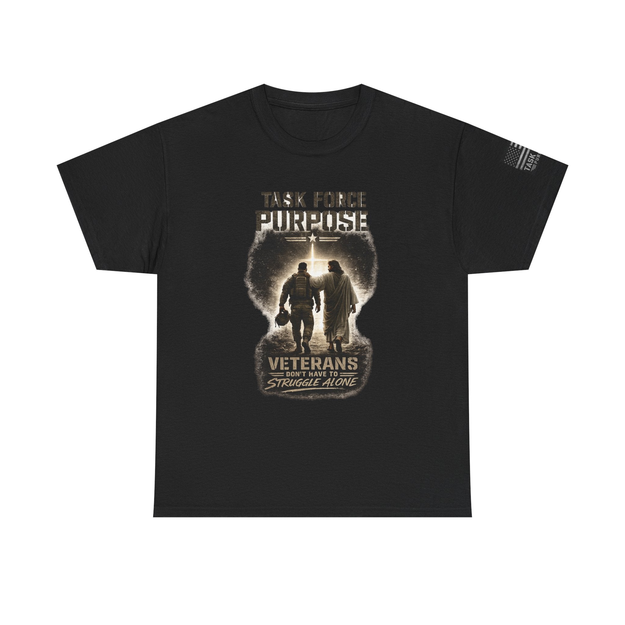 Veterans Task Force 'Purpose' T‑Shirt — Support & Honor Military Service
